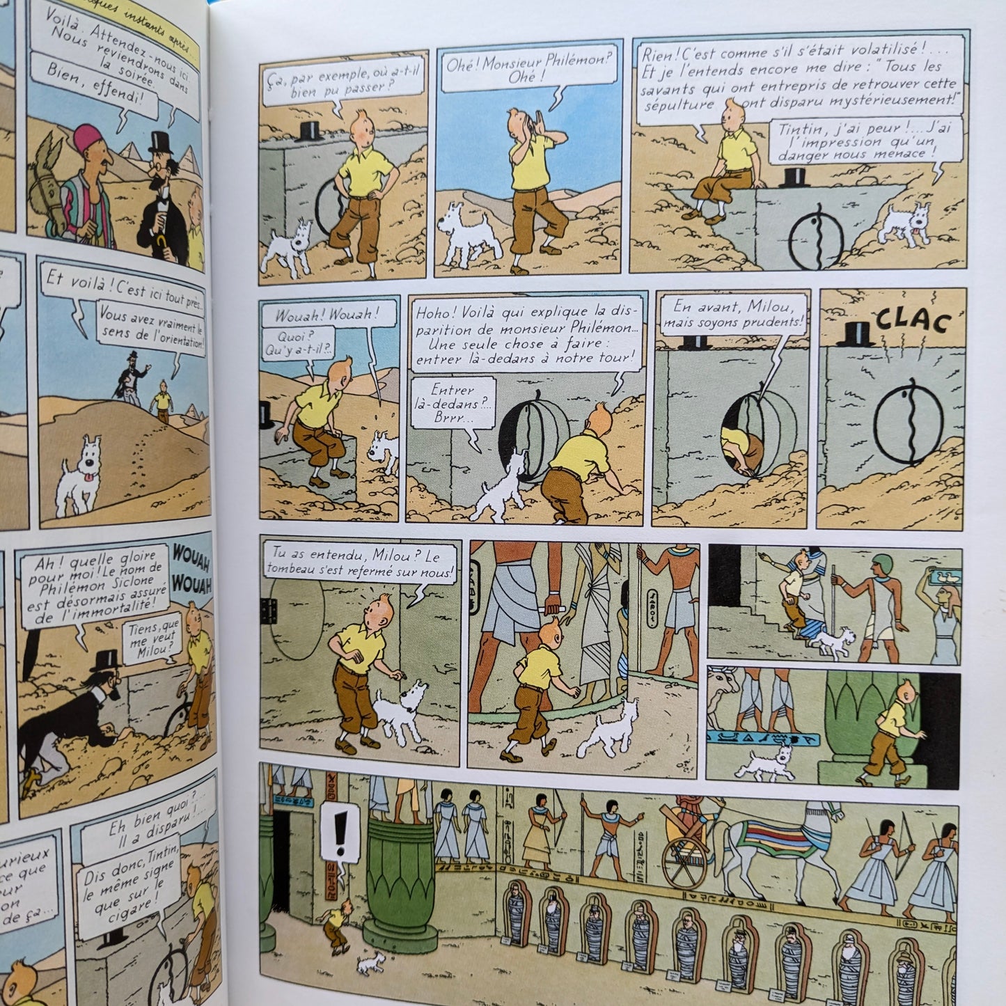 Tintin - Les Cigares du Pharaon - Book