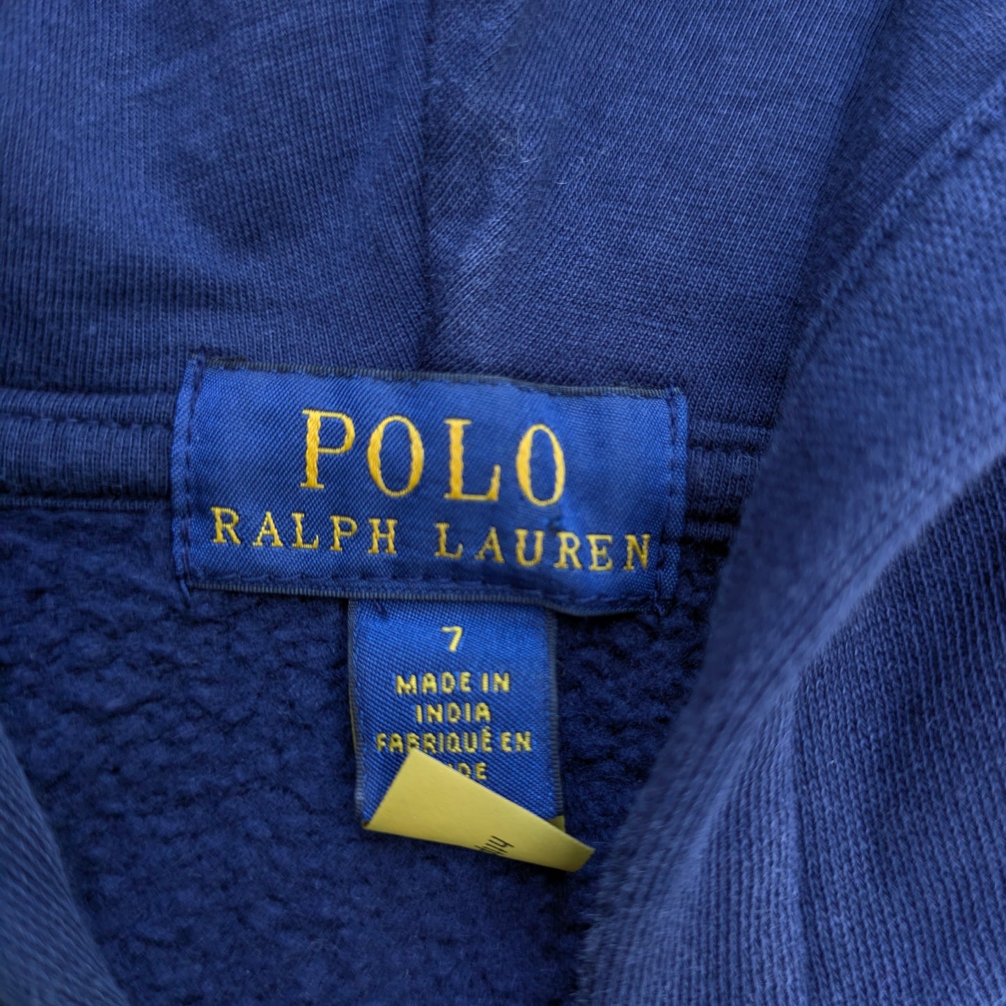 Polo Ralph Lauren zip sweatshirt - 7-8 yr