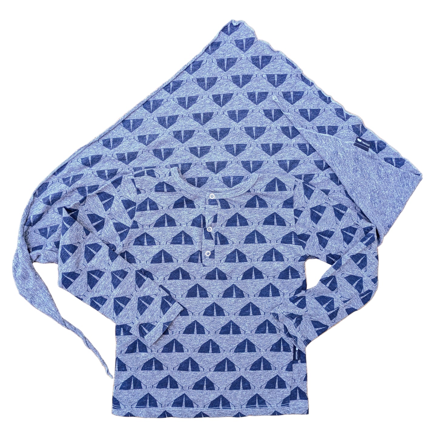 L'Asticot shirt & scarf- 4 yrs