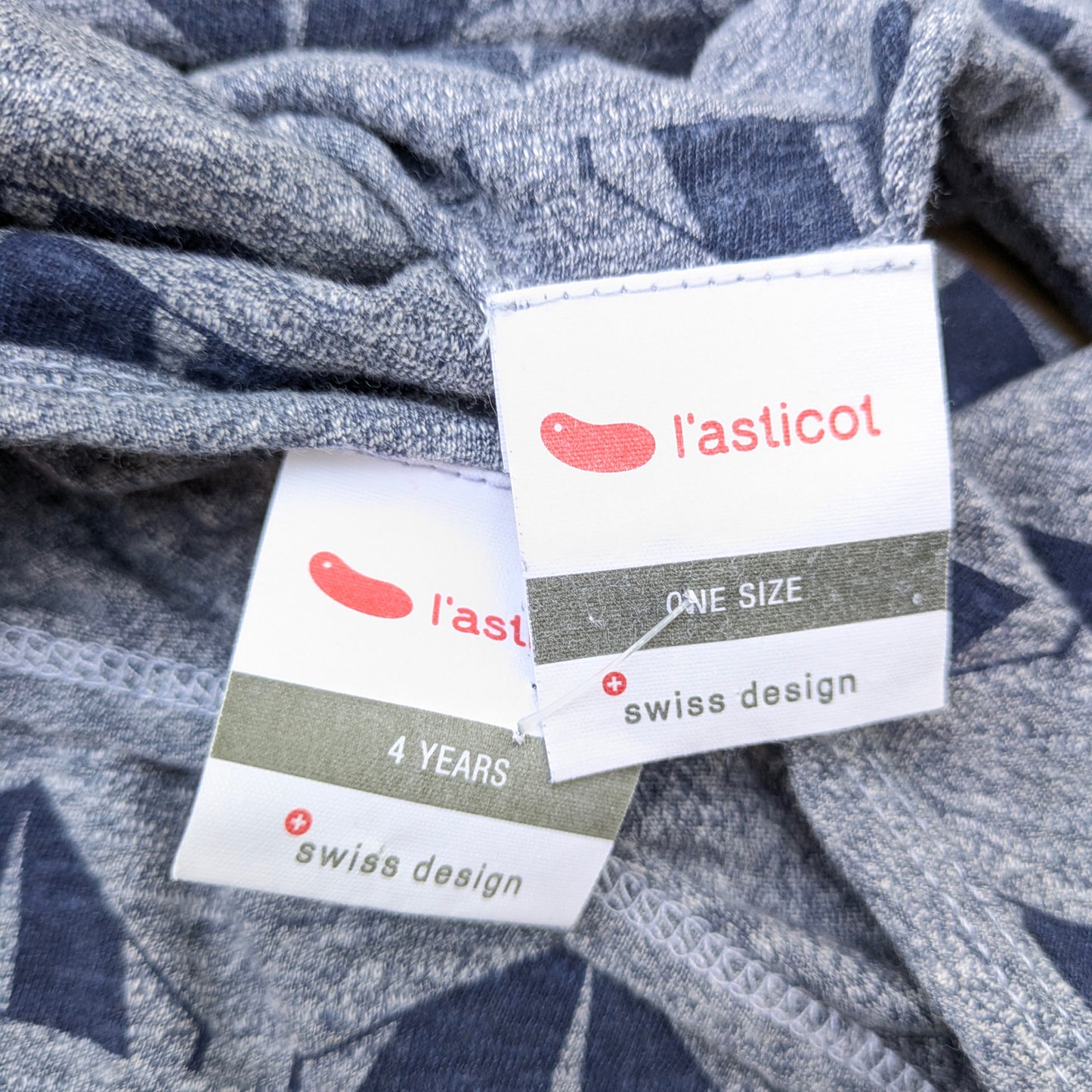 L'Asticot shirt & scarf- 4 yrs