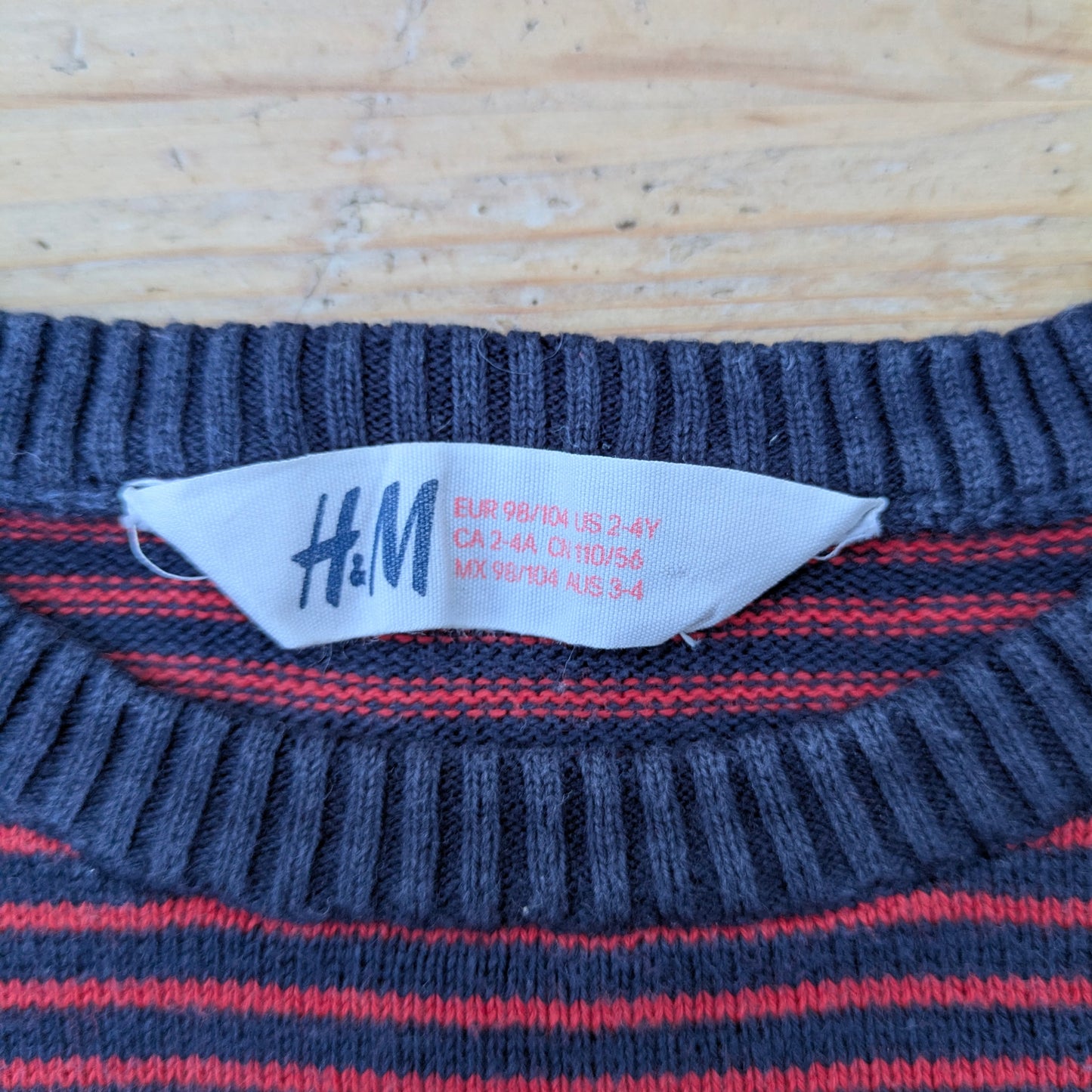 H&M cotton sweater - 2-3 yrs / 98-104 cm