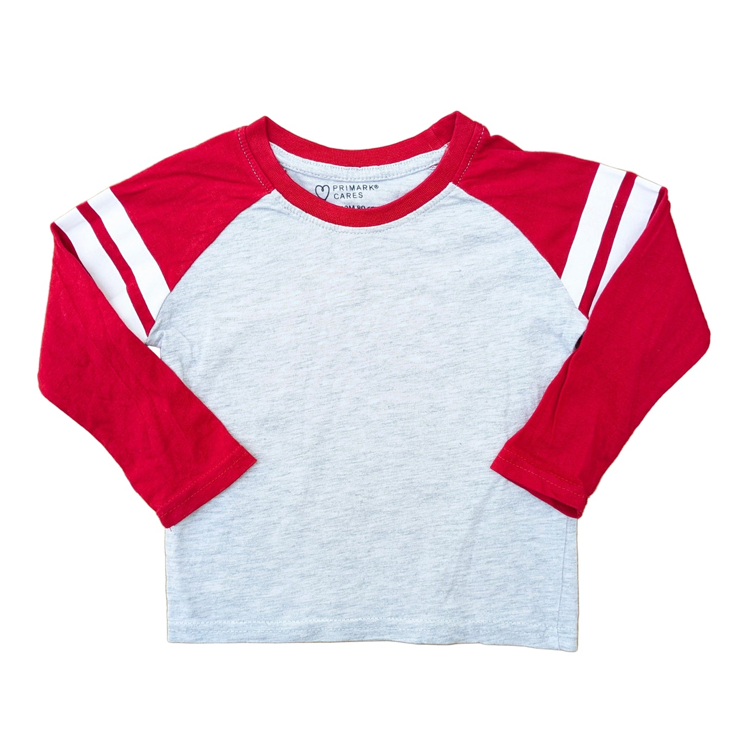 Primark raglan shirt - 9-12 mo / 80 cm
