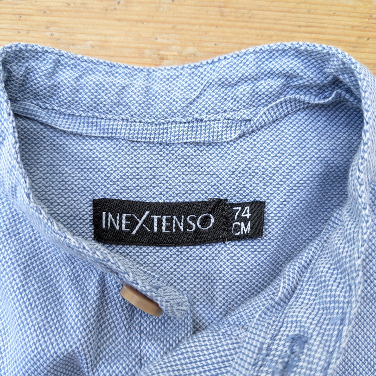 Inextenso button-up shirt - 6 mo / 74cm