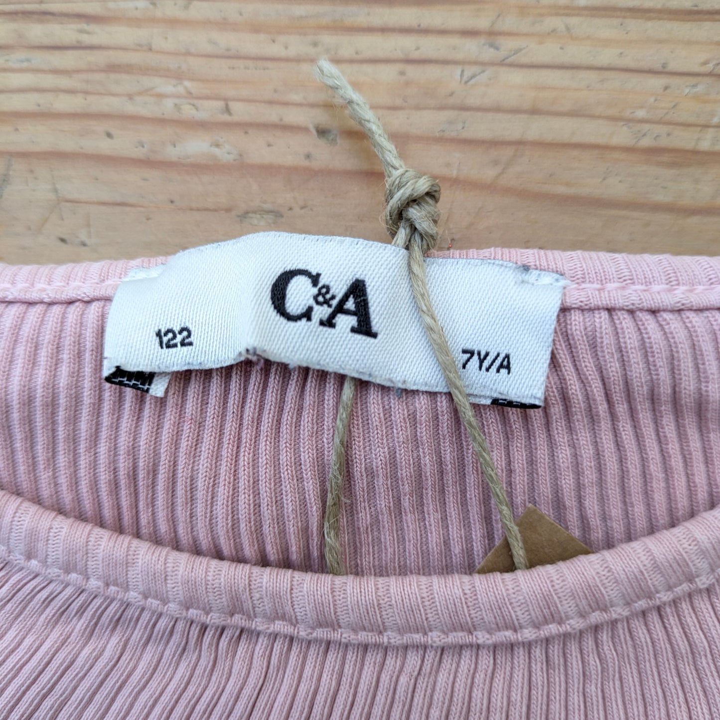 C&A ruffled shirt - 7-8 yrs / 122
