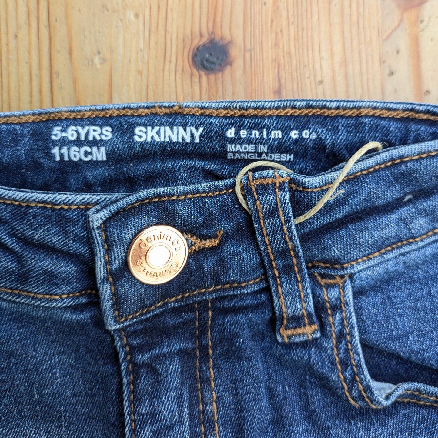 Primark skinny jeans - 5-6yrs / 116cm