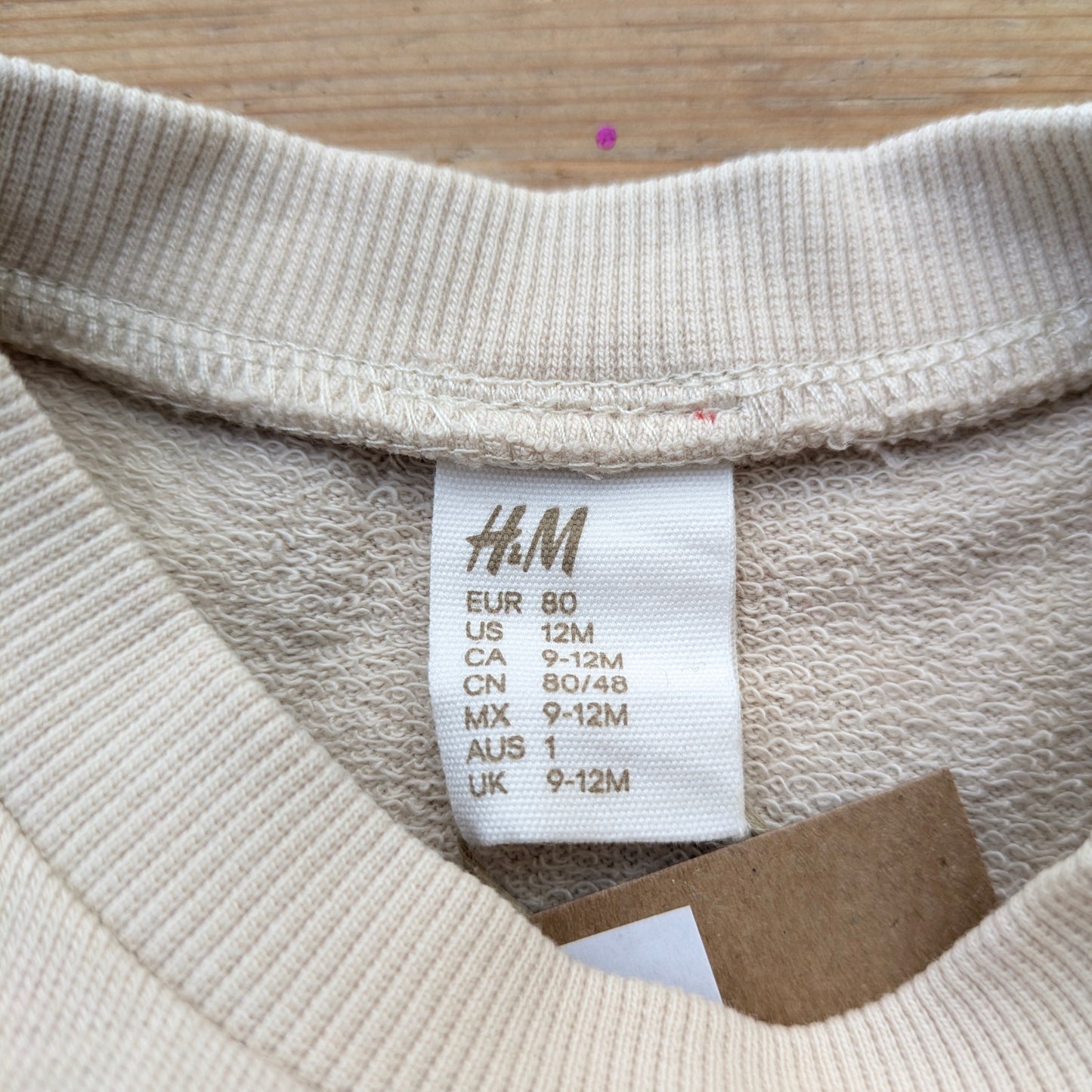 H&M sweatshirt - 12 mo / 80 cm