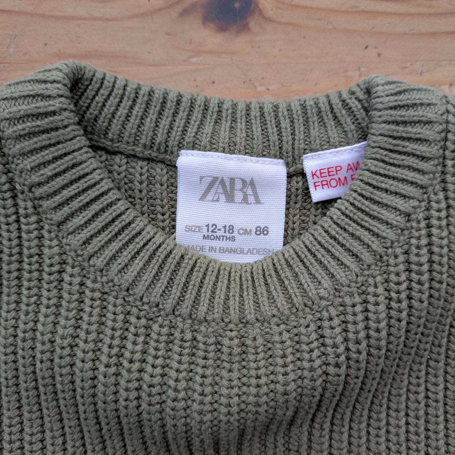 Zara sweater - 12-18 mo / 86 cm