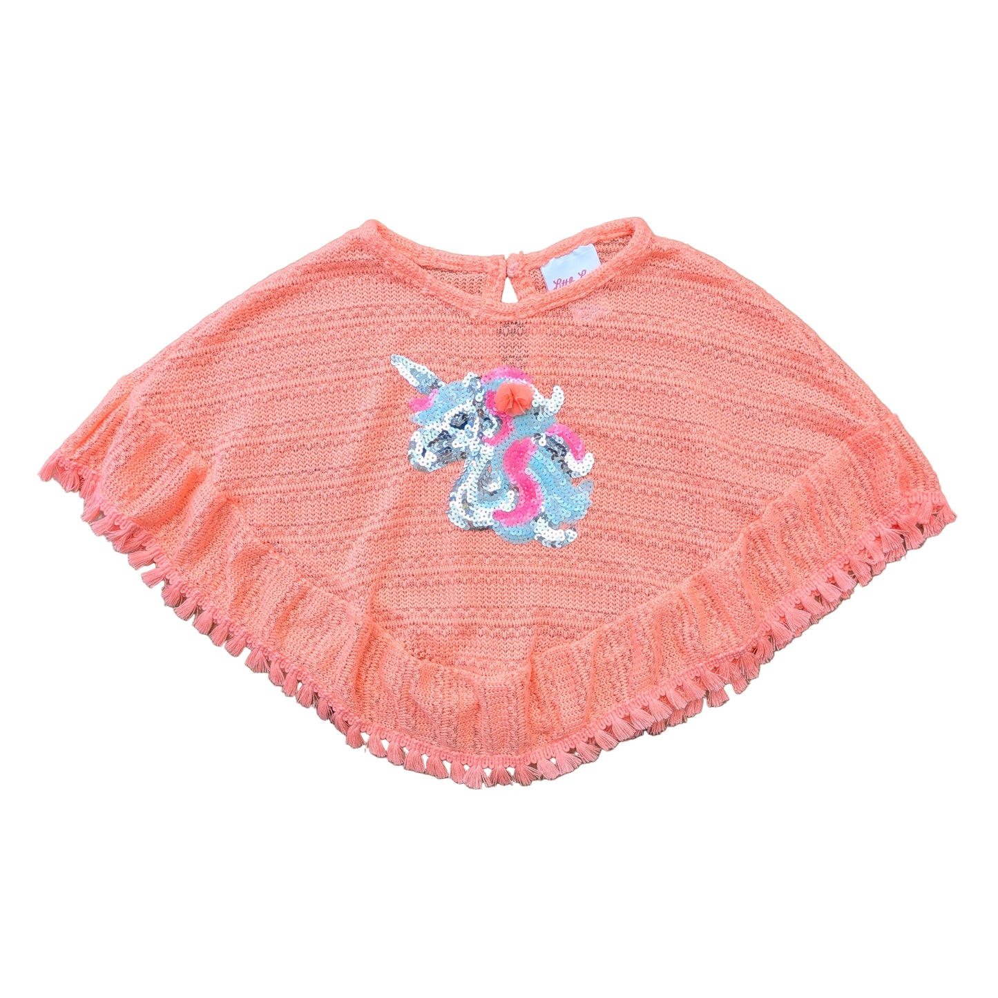 Little Lass unicorn poncho - 3 years