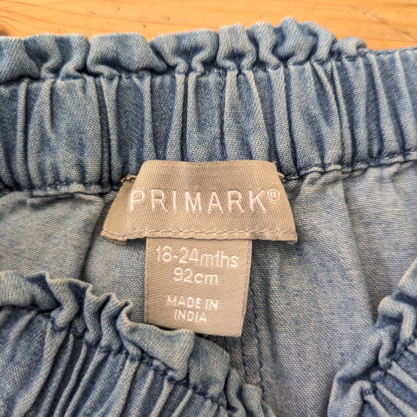 Primark jean shorts- 18-24 mo / 92 cm