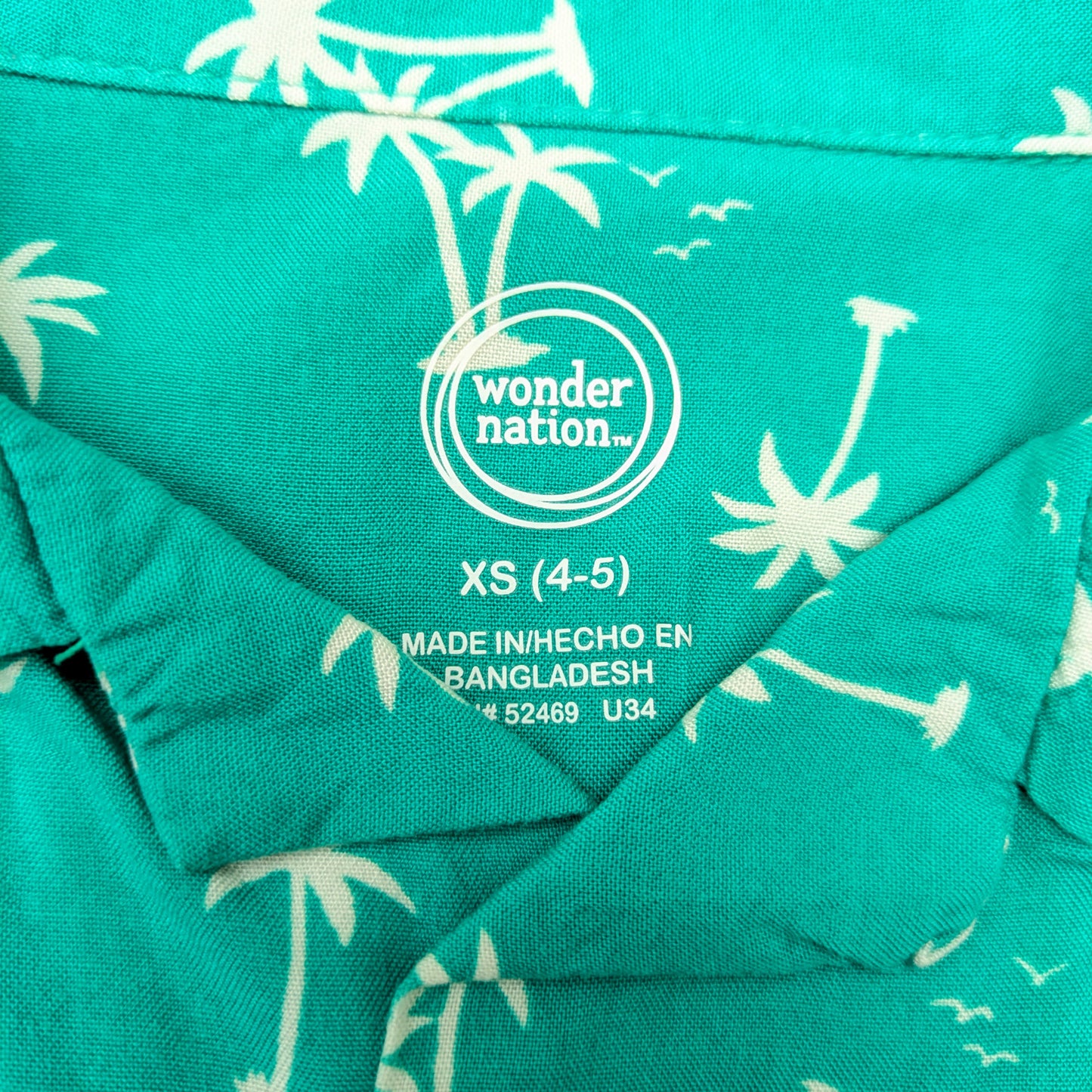 Hawaii-T-Shirt - 4-5 Jahre