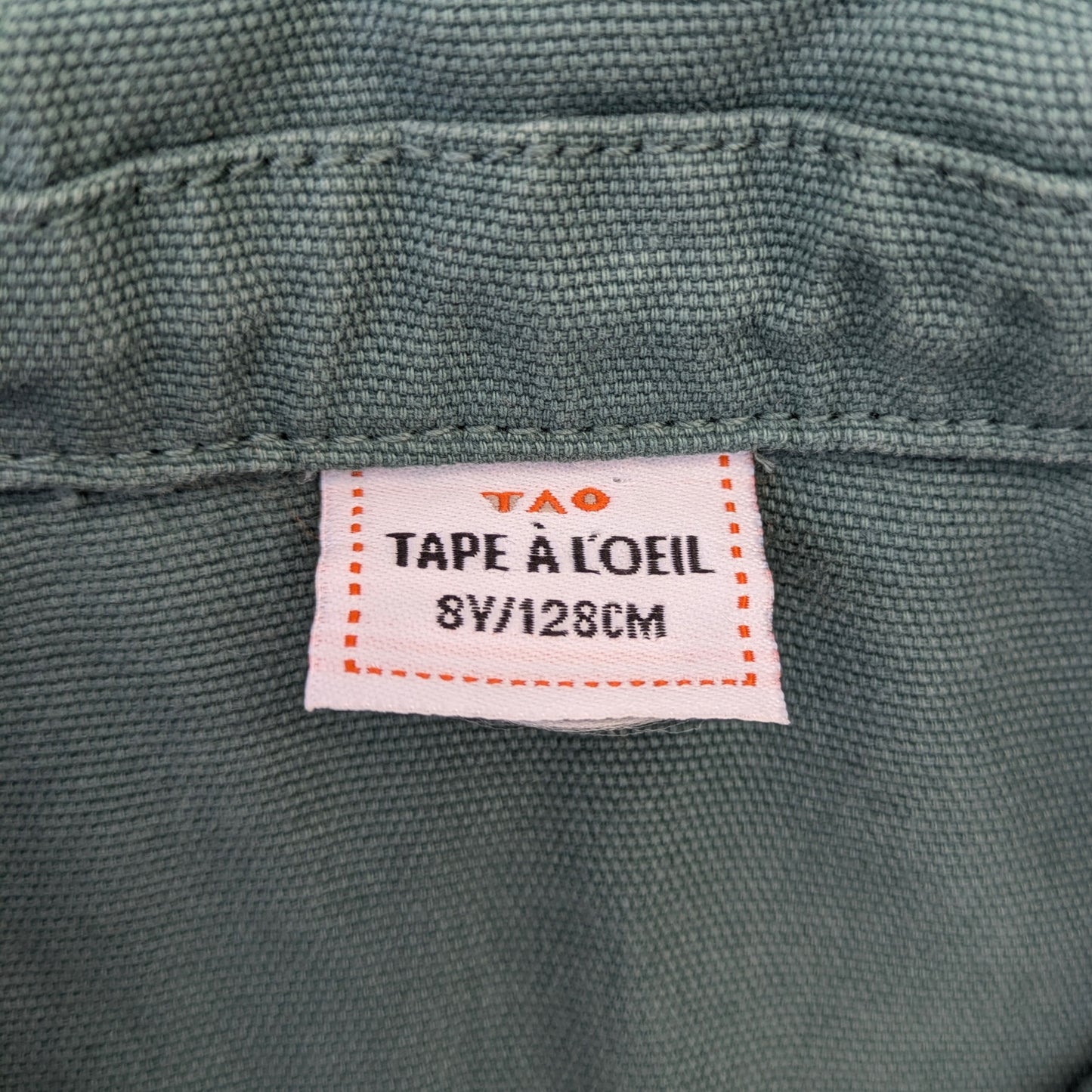 du pareil au meme canvas jacket - 8 yrs / 128cm