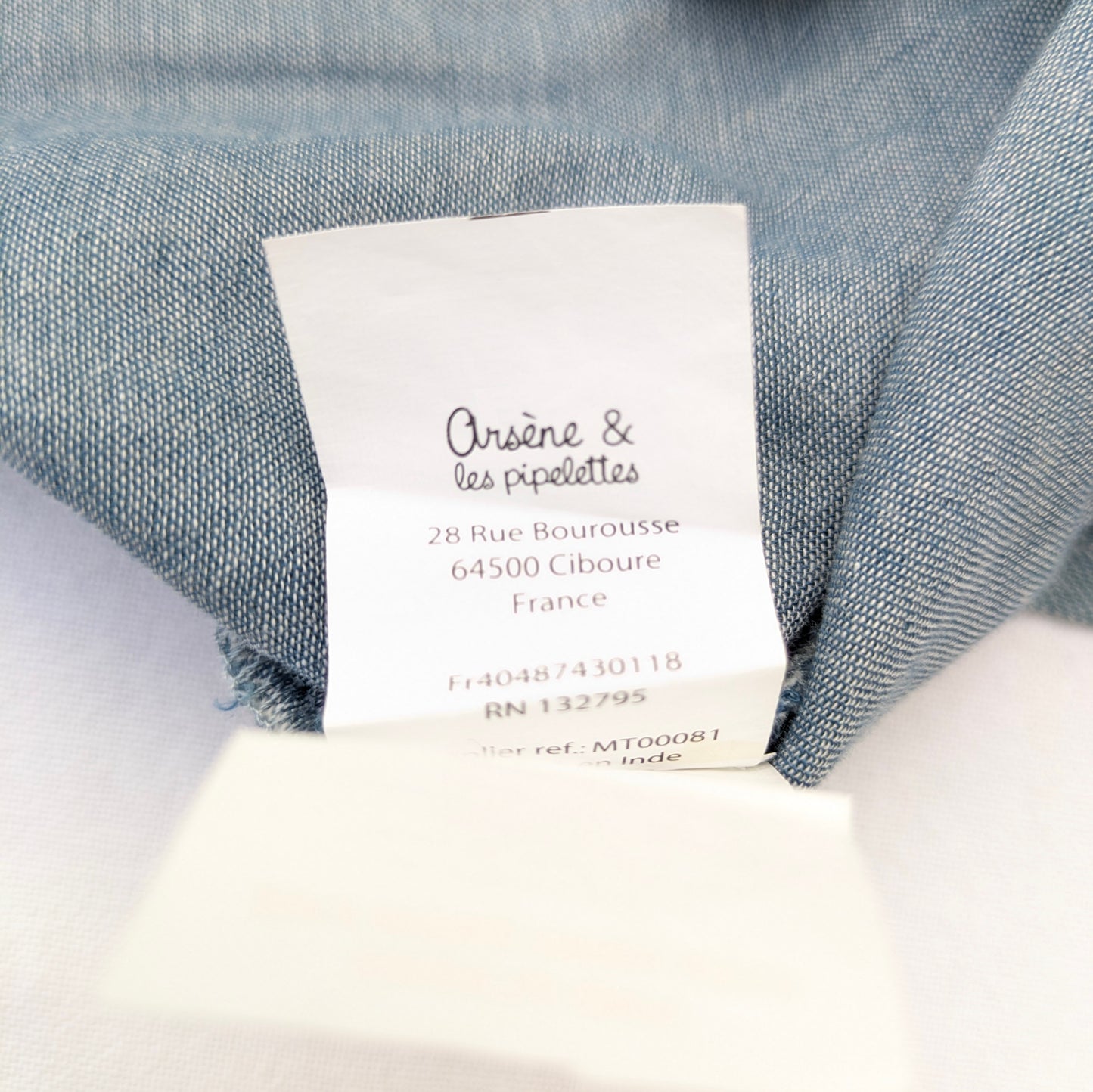 Arsene & les Pipelettes shirt - 12 mo