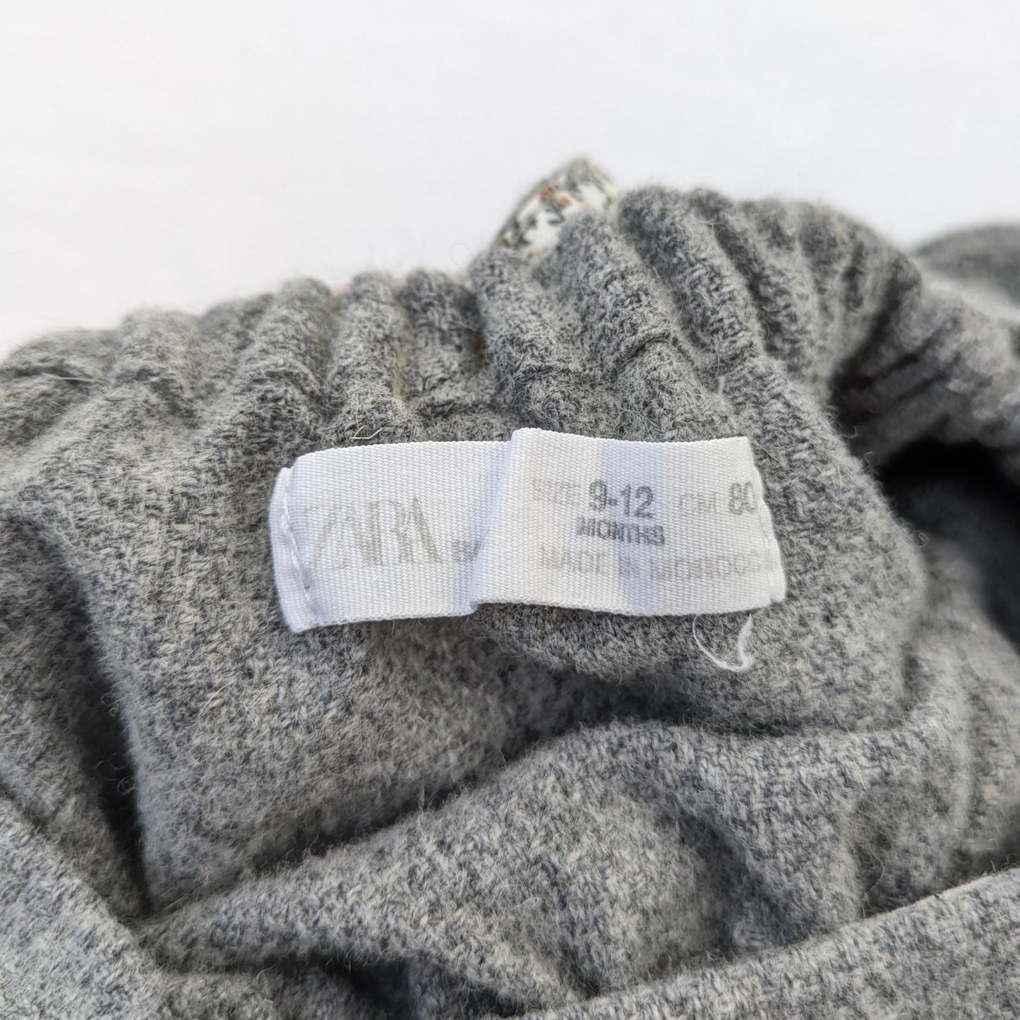 Zara wool blend romper dress - 9-12 mo / 80cm