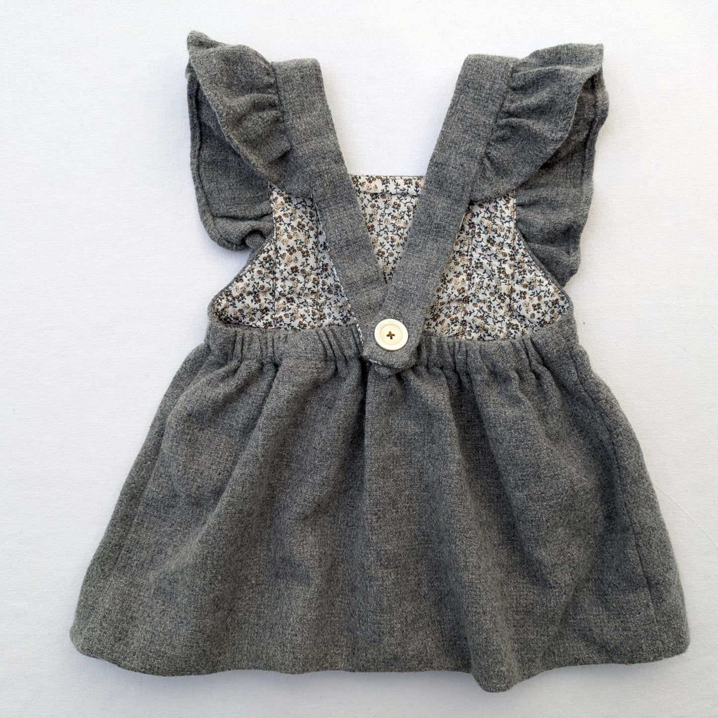 Zara wool blend romper dress - 9-12 mo / 80cm
