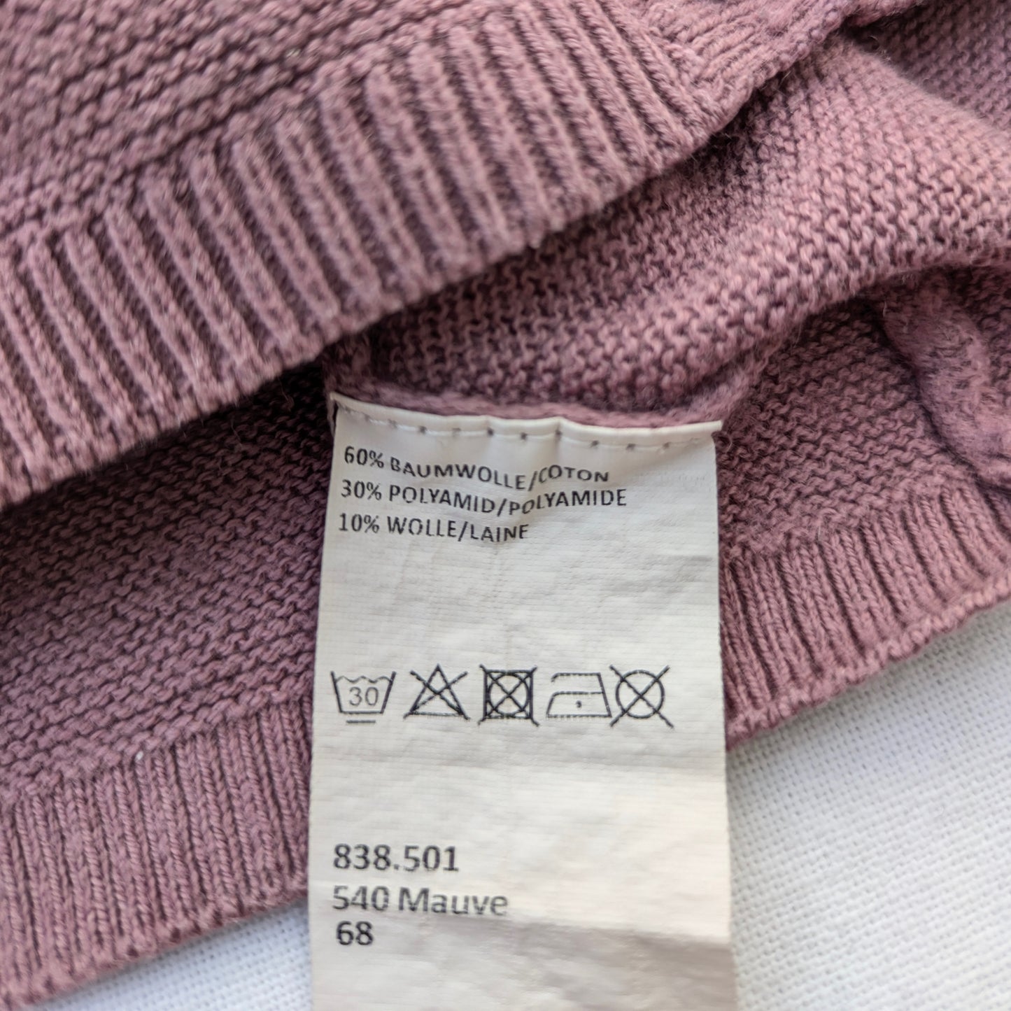 Manor baby knit cotton sweater - 6 mo