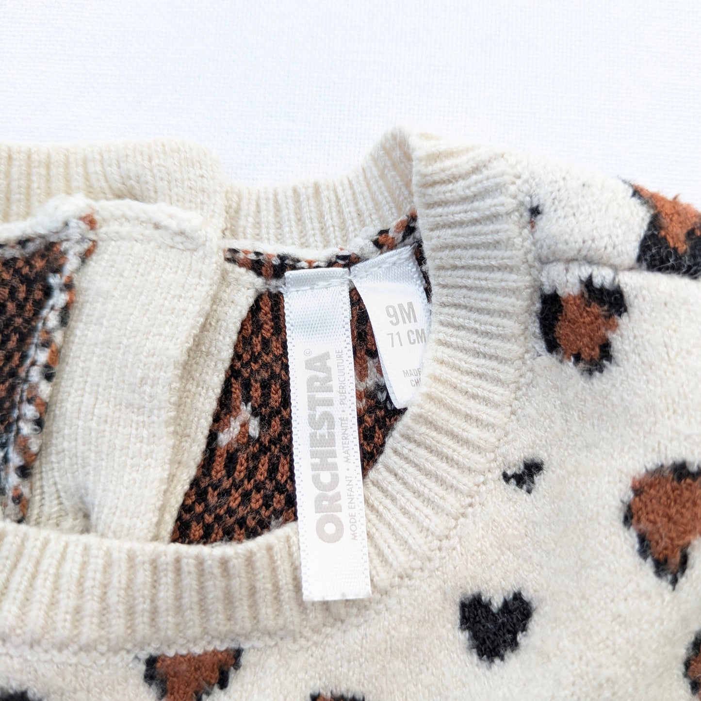 Orchestra sweater dress - 9 mo / 71 cm