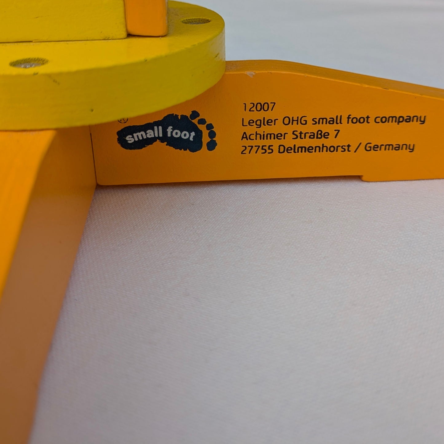 Small Feet Wooden Crane Toy