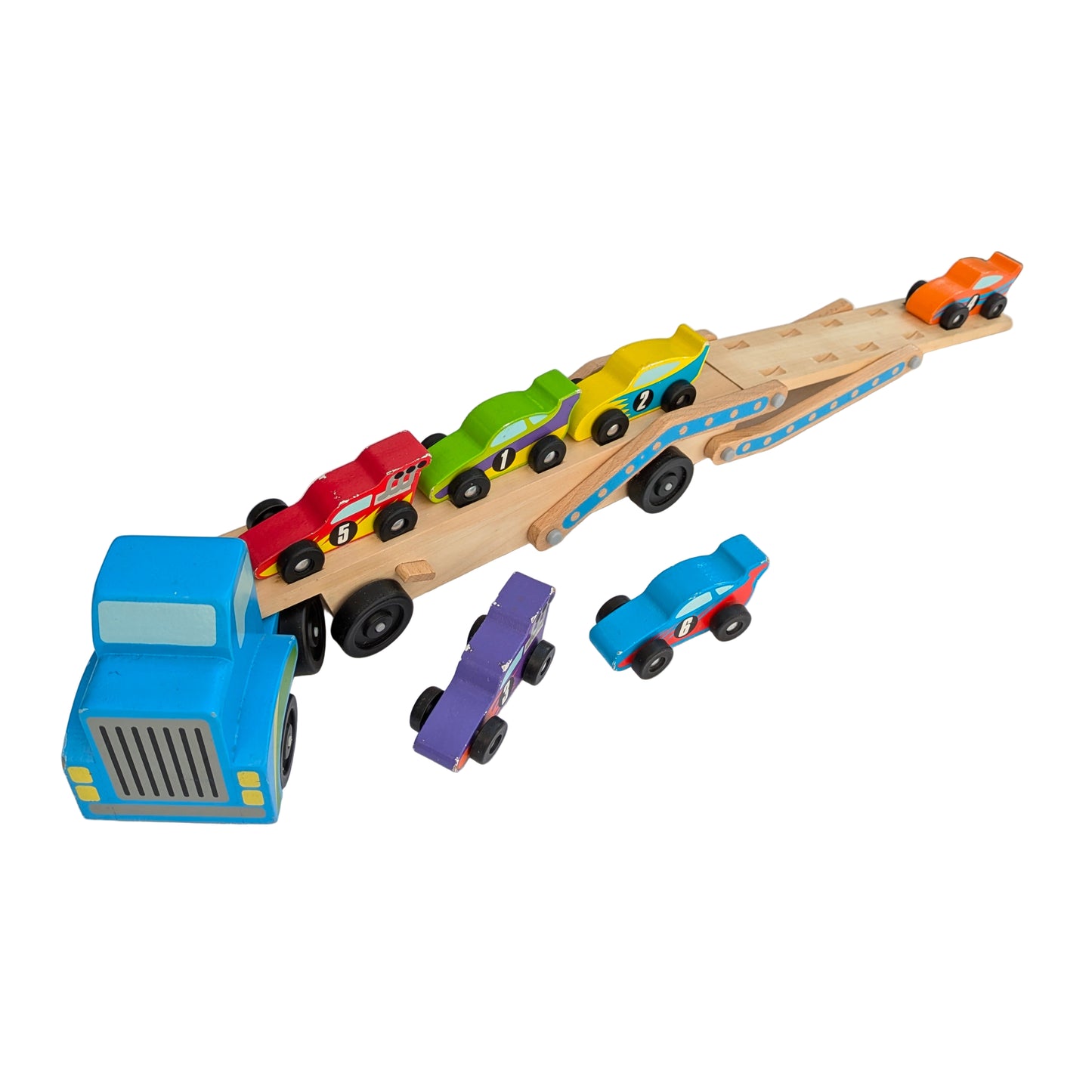 Melissa and Doug Wooden Car Carrier