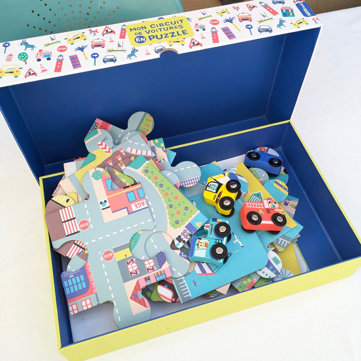 Puzzle - Circuit de voitures