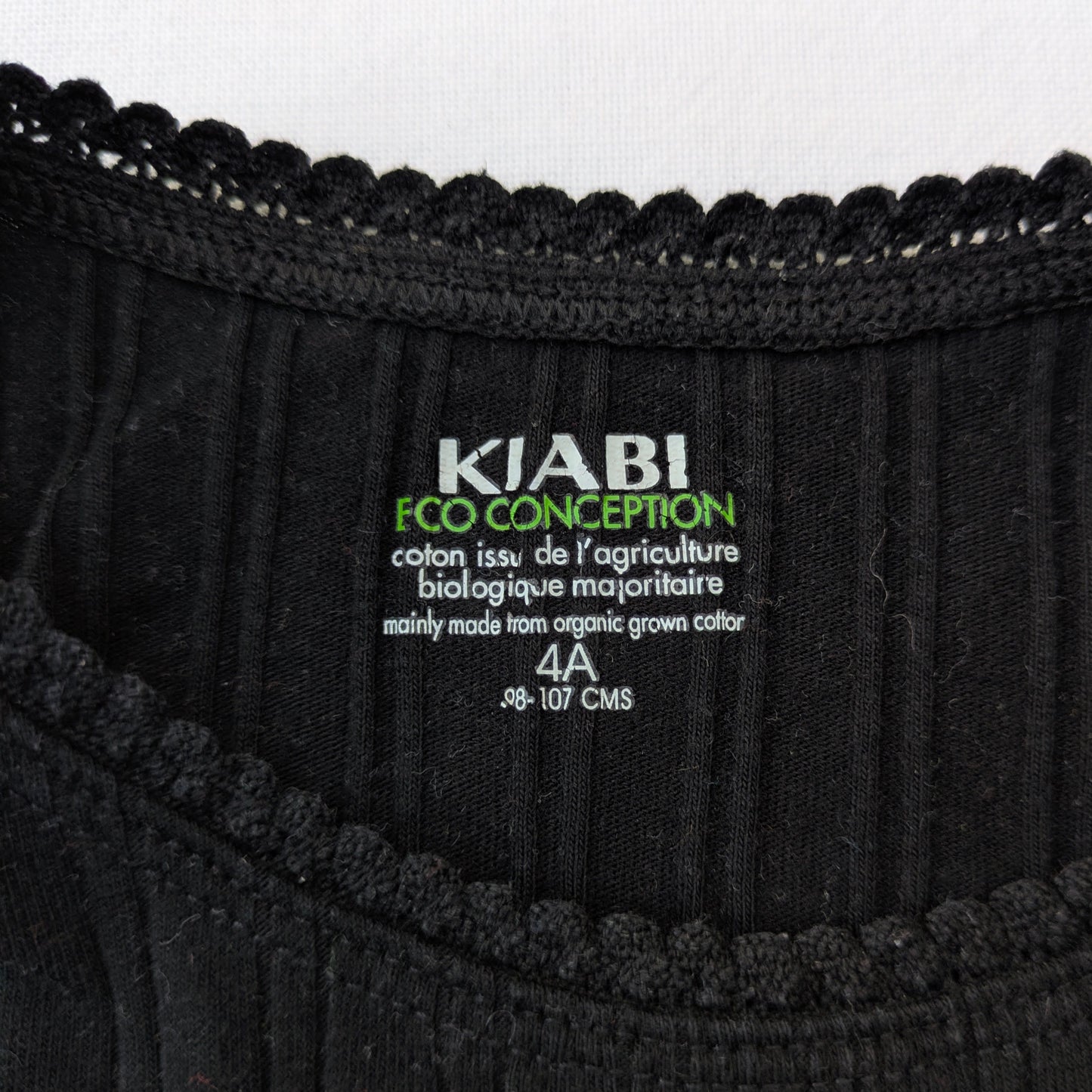 Kiabi tank - 4-5 yrs