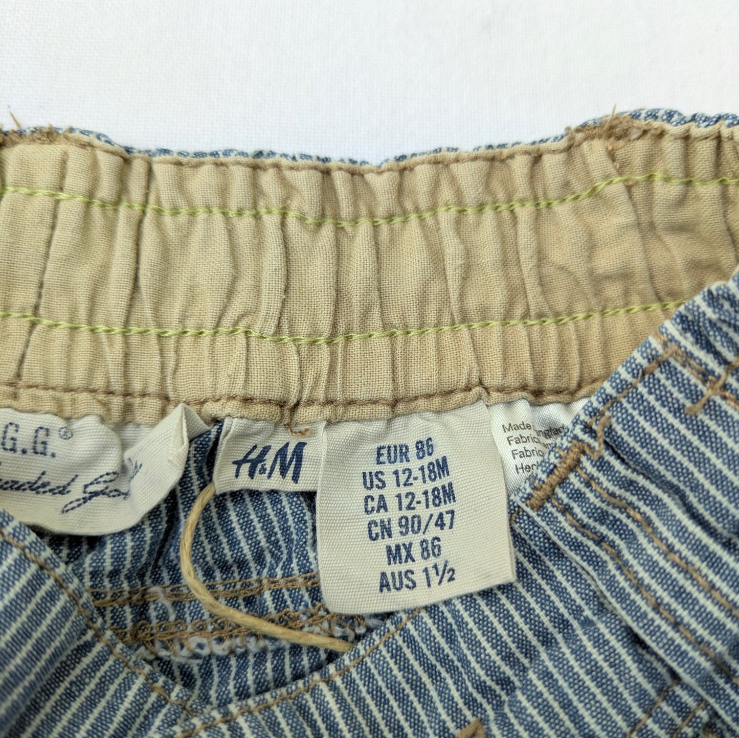 H&M cotton trousers - 12-18 mo / 86 cm