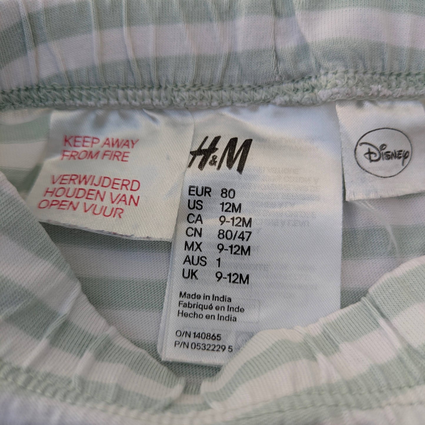 H&M Cotton Pyjama pants - 12 mo / 80cm