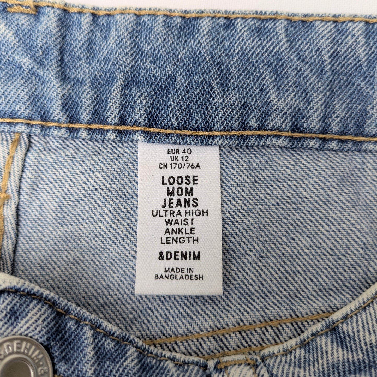 Upcycled Collection - jeans - size 40