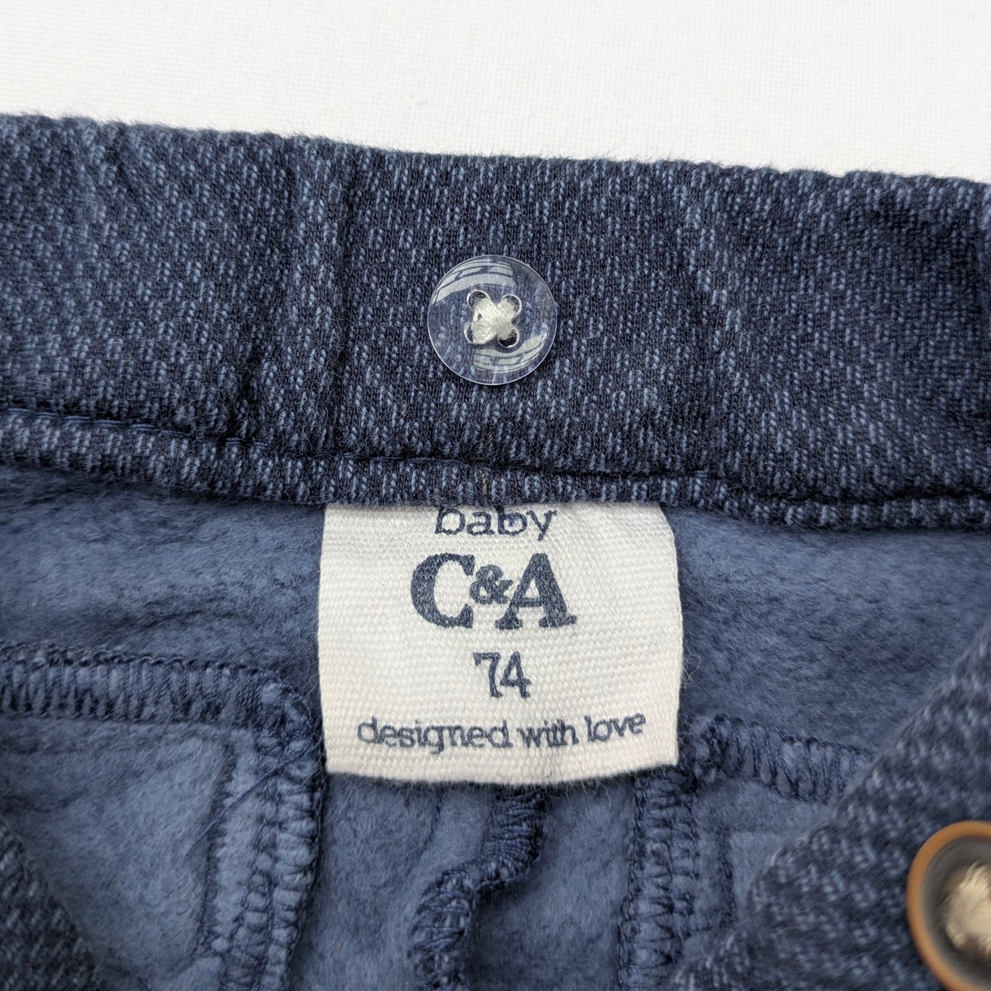 C&A cotton pants - 9-12 mo / 74 cm
