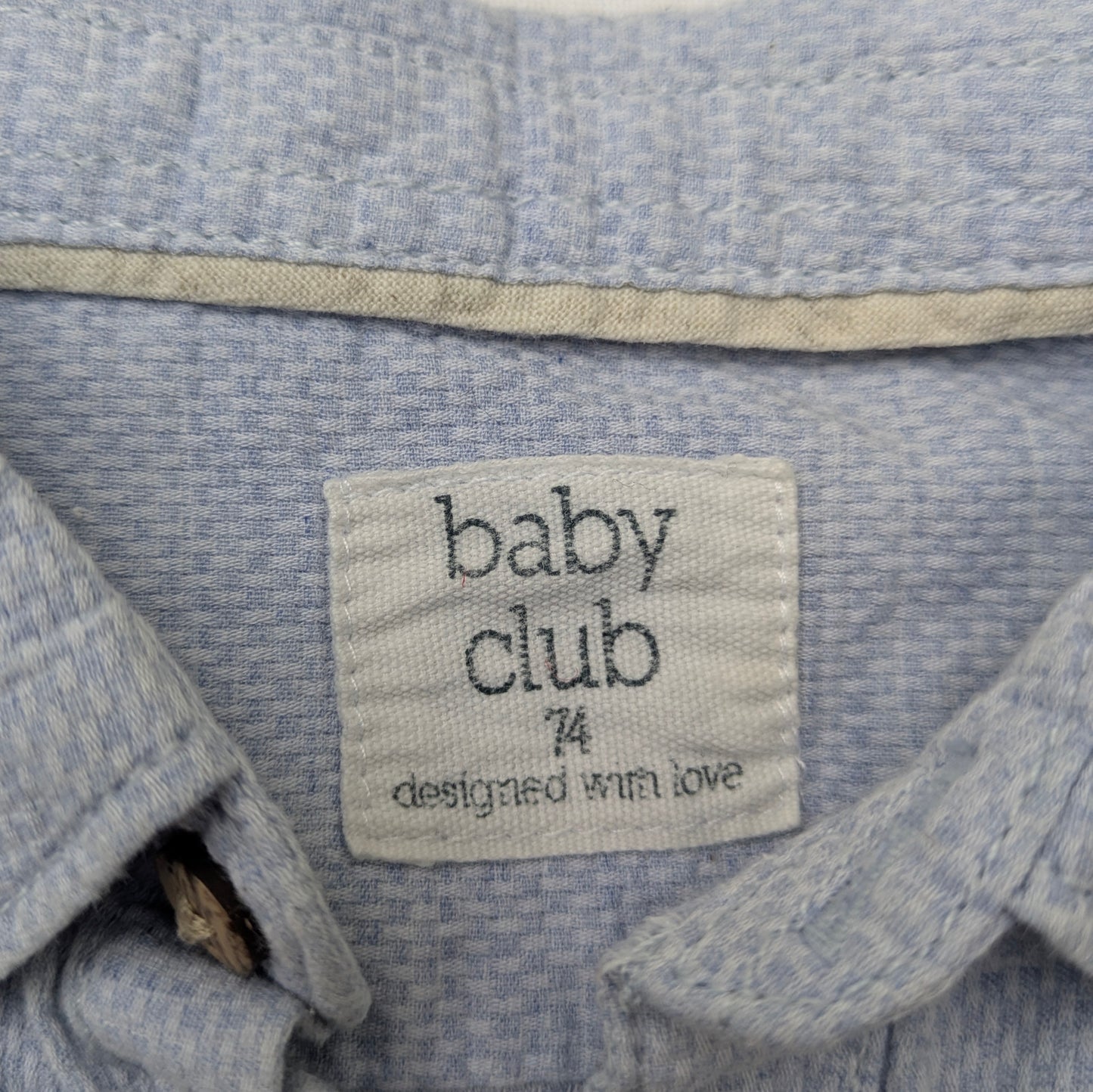 Baby Club button-up shirt - 6 mo / 74cm
