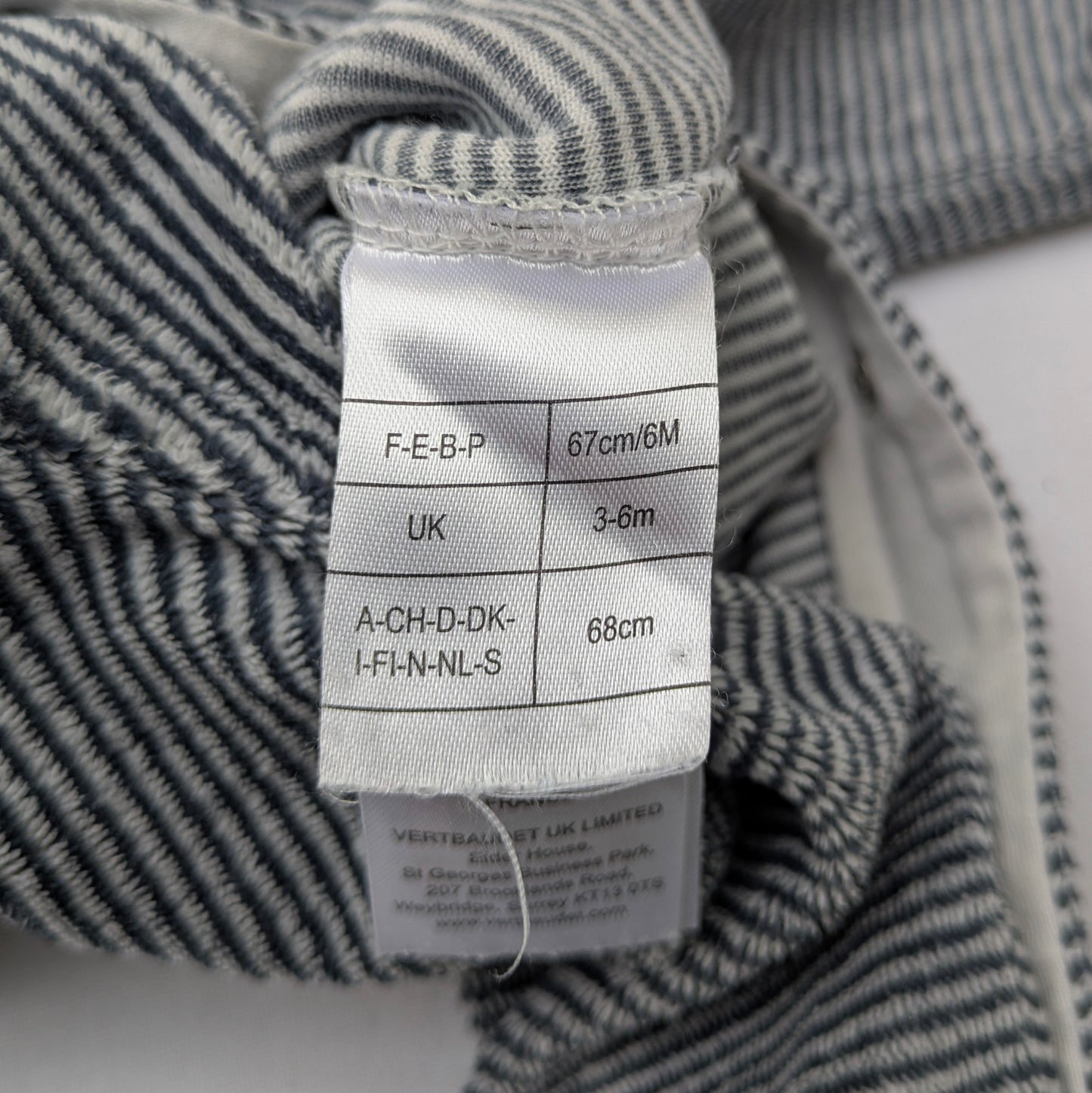 Vertbaudet onesie romper - 3-6 mo