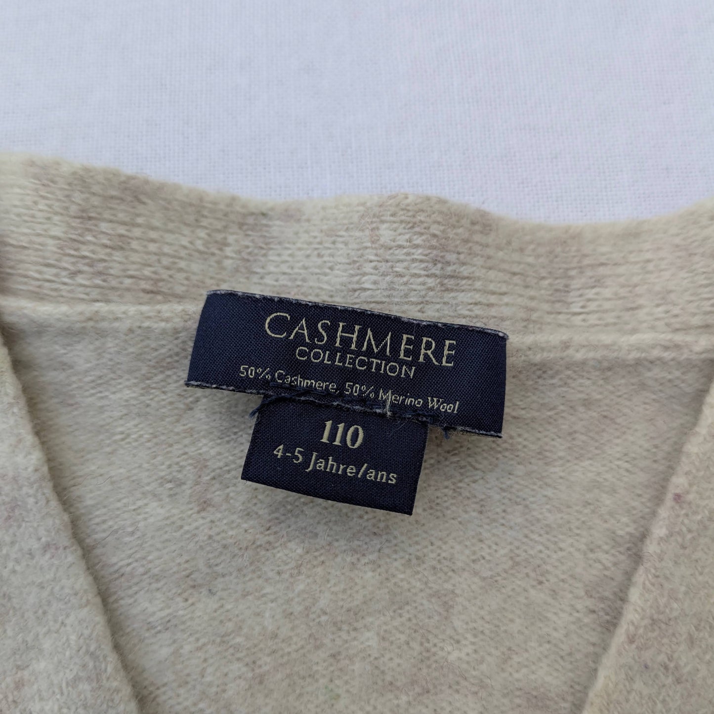 Cashmere collection cardigan - 4-5 yrs / 110cm