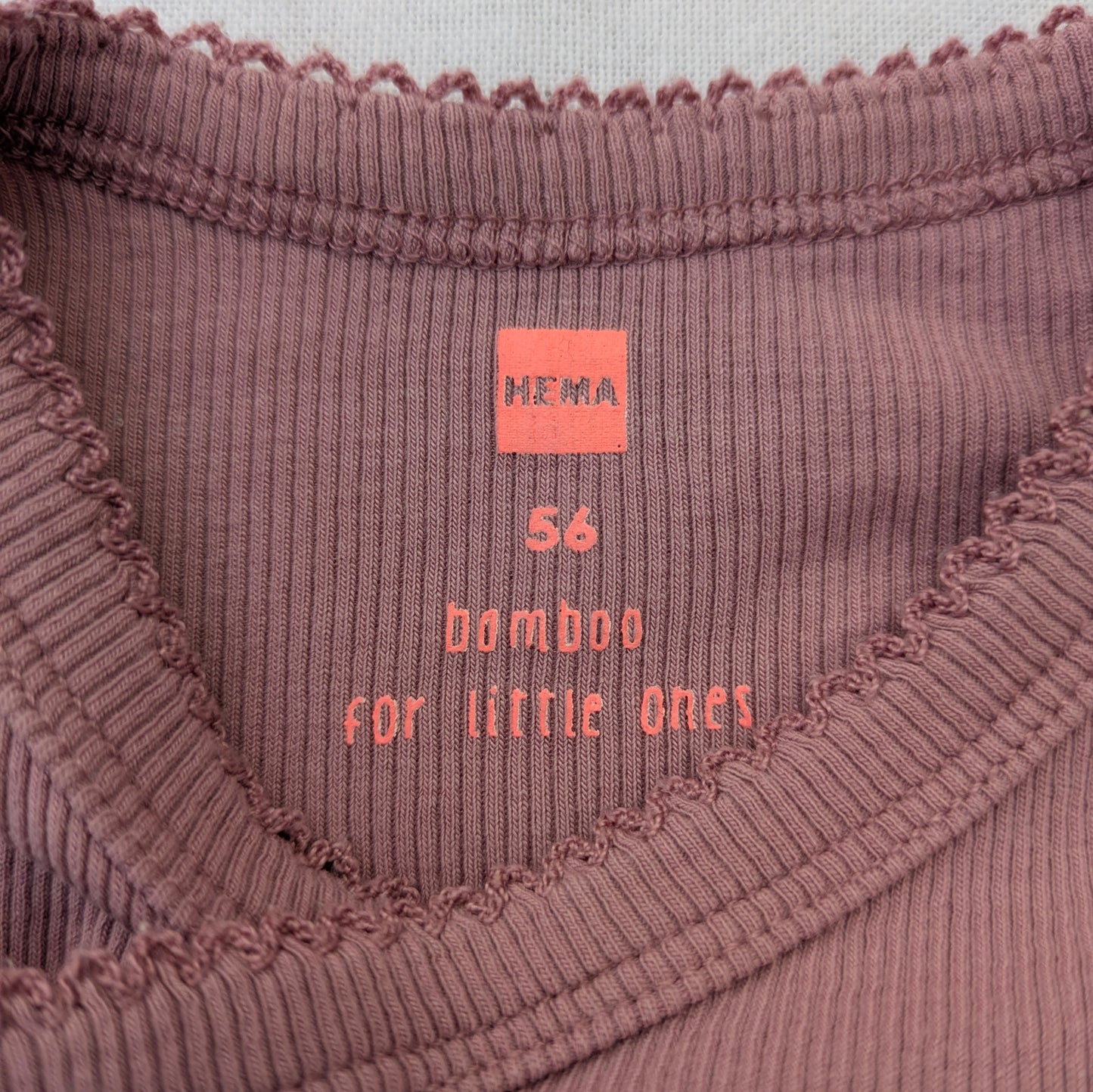 Hema onesie body - 0-3 mo / 56