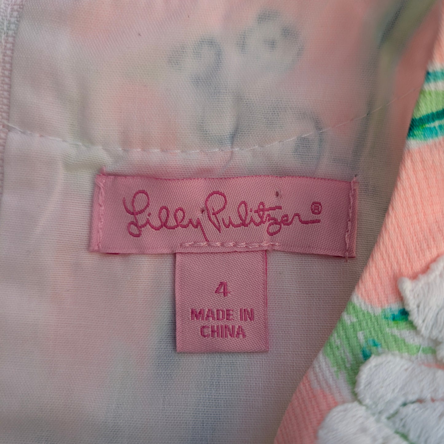 Lili Pulitzer dress - 4 years