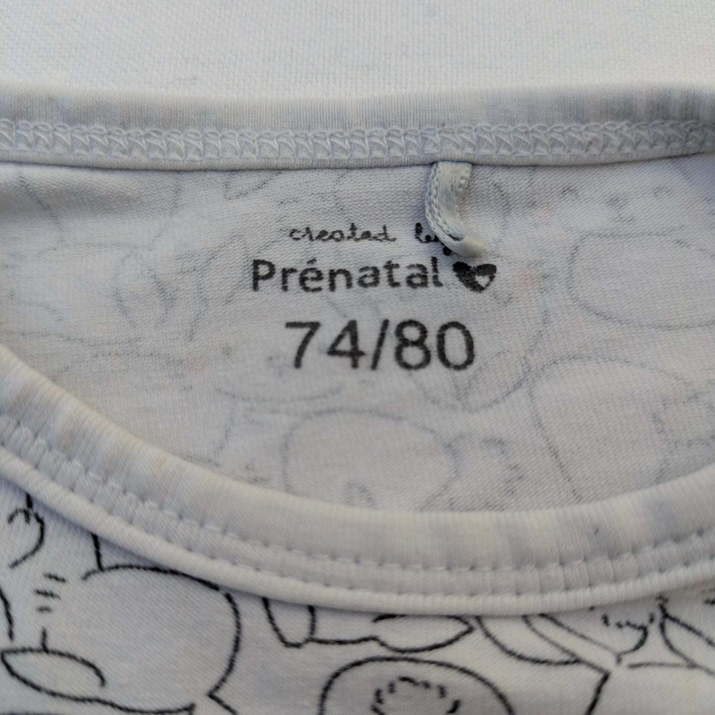 Prenatal onesie - 9-12 mo / 74-80