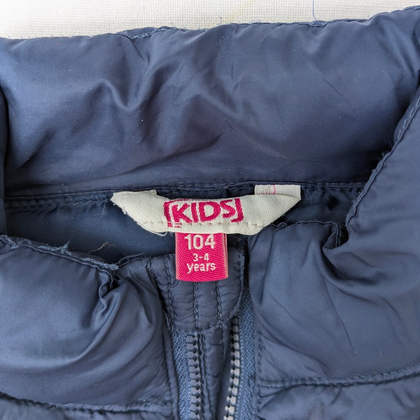 Kids puffer vest- 3-4 yrs / 104