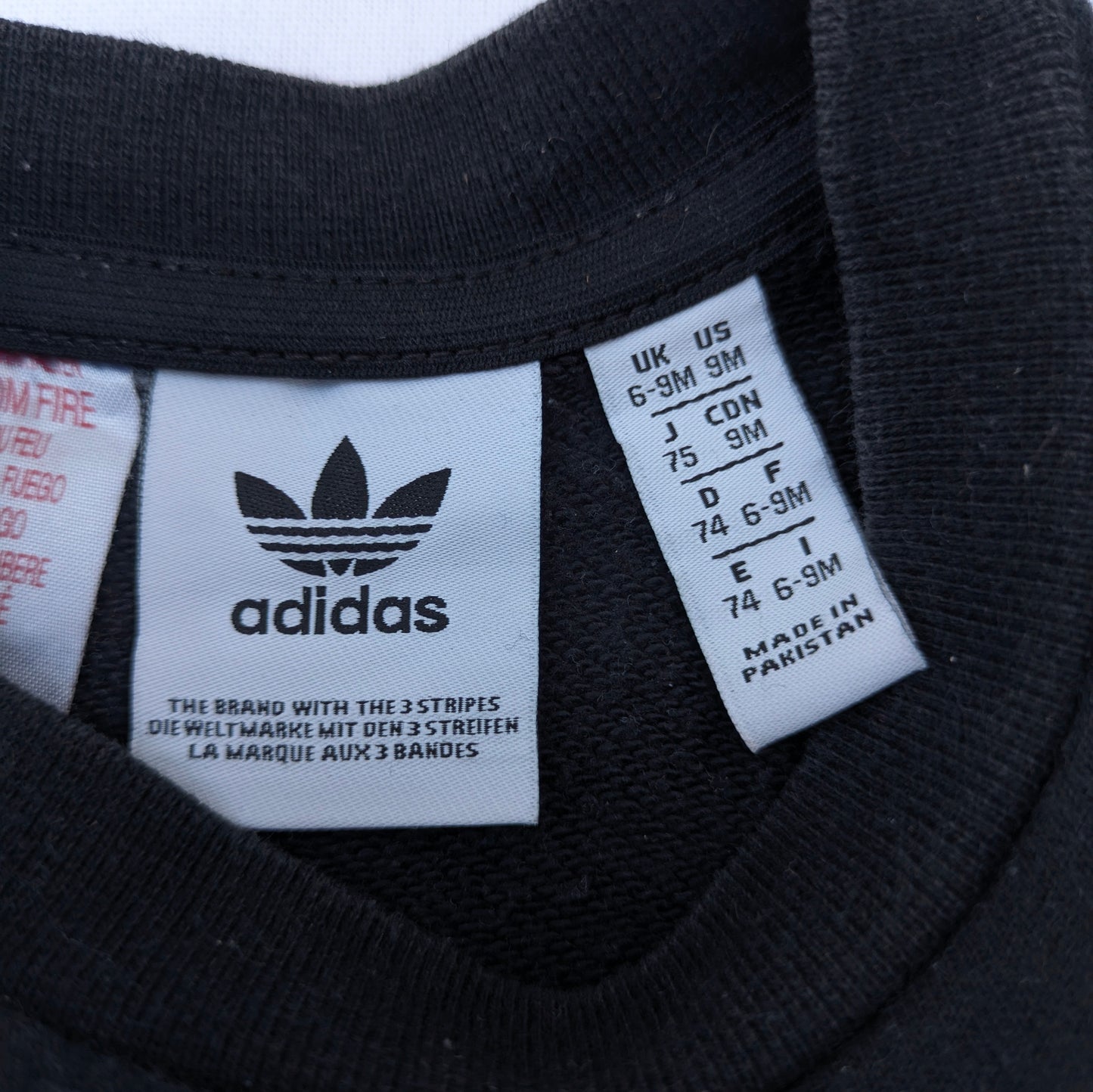 Adidas sweatshirt - 6-9 mo