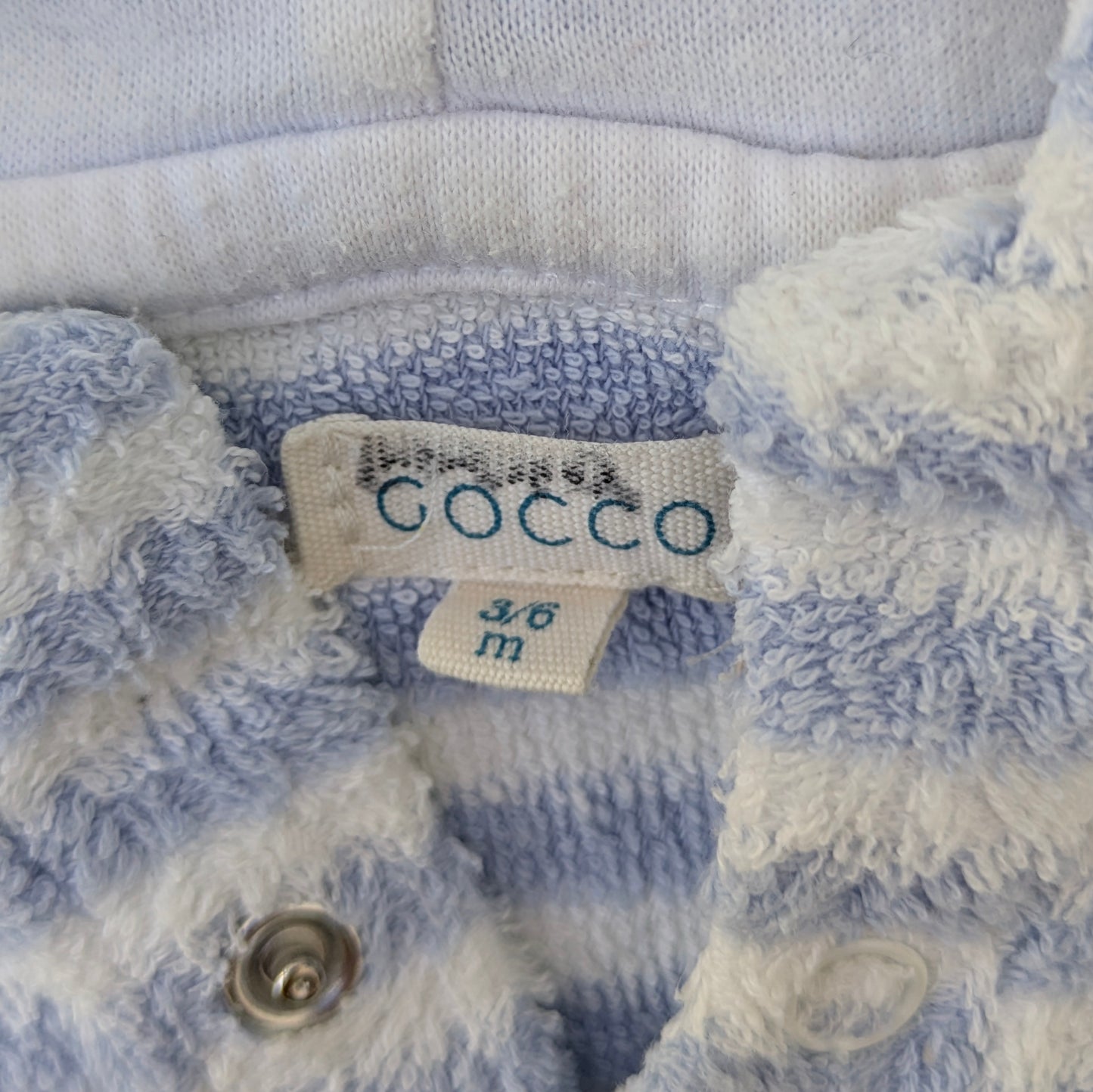 Gocco hooded towel - 3-6 mo