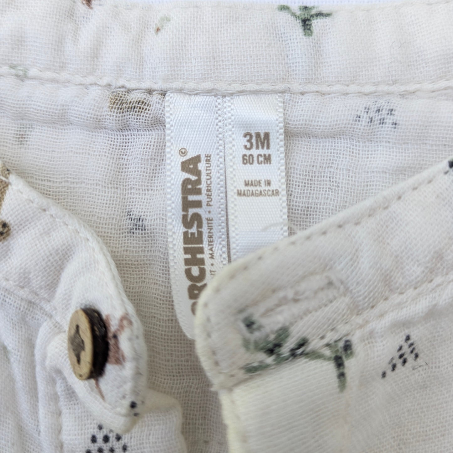 Orchestra cotton shirt - 3 mo / 60cm