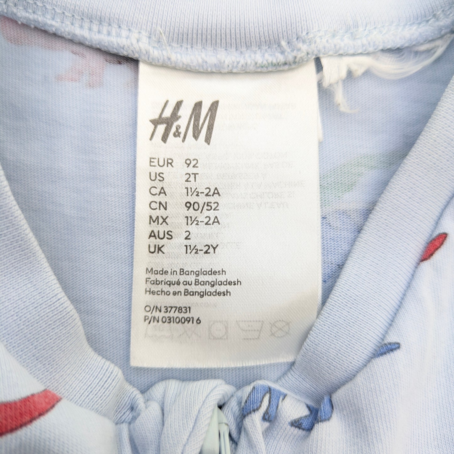 H&M pyjamas