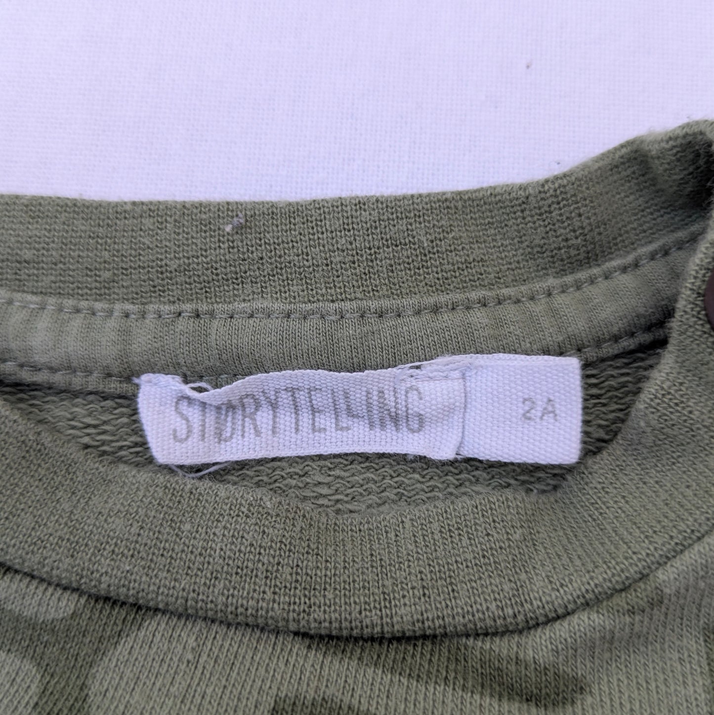 Storytelling cotton sweatshirt - 2 yrs