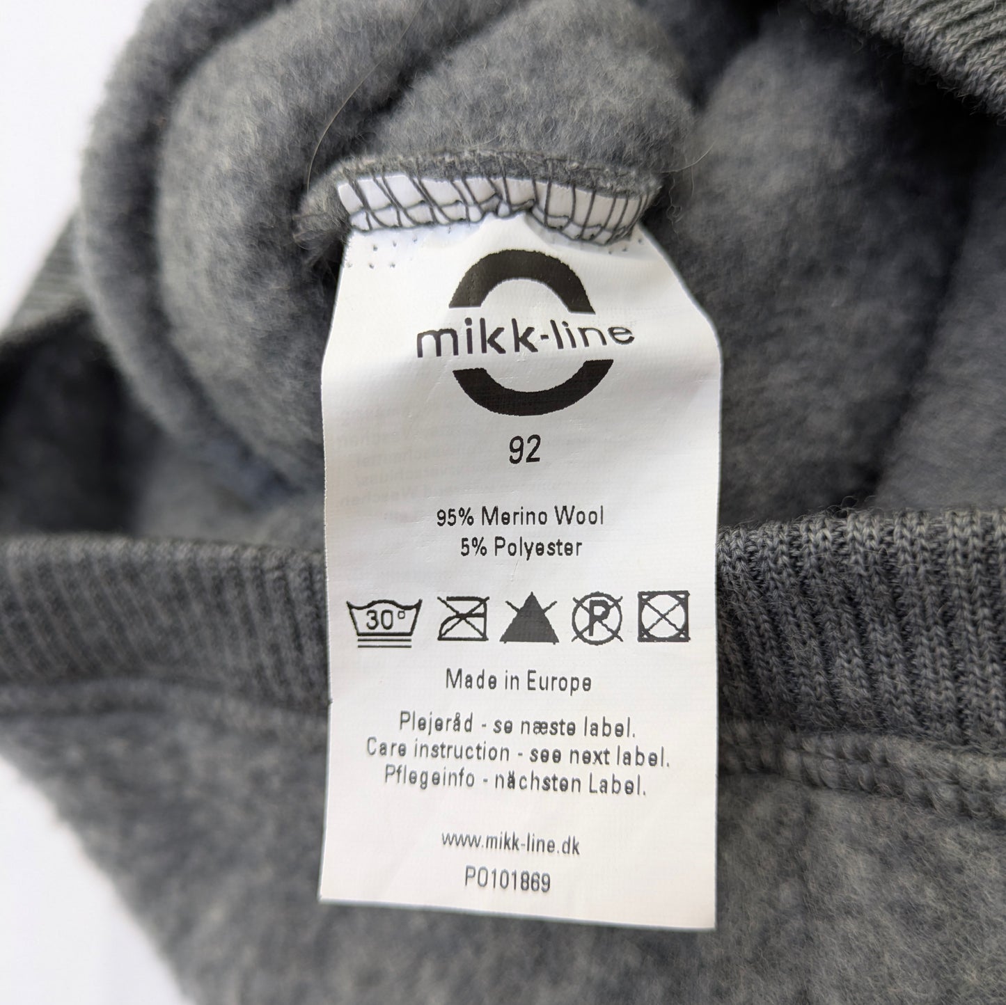 Mikk-line merino fleece combi - 2 yrs / 92cm