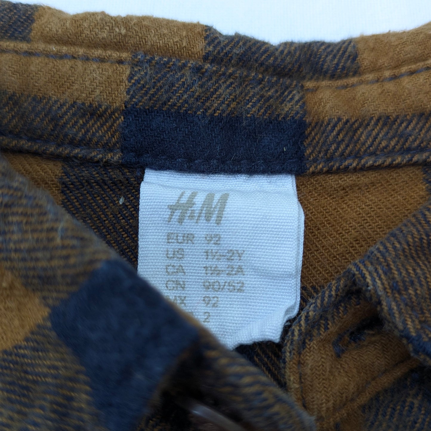 H&M flannel shirt - 2 yrs