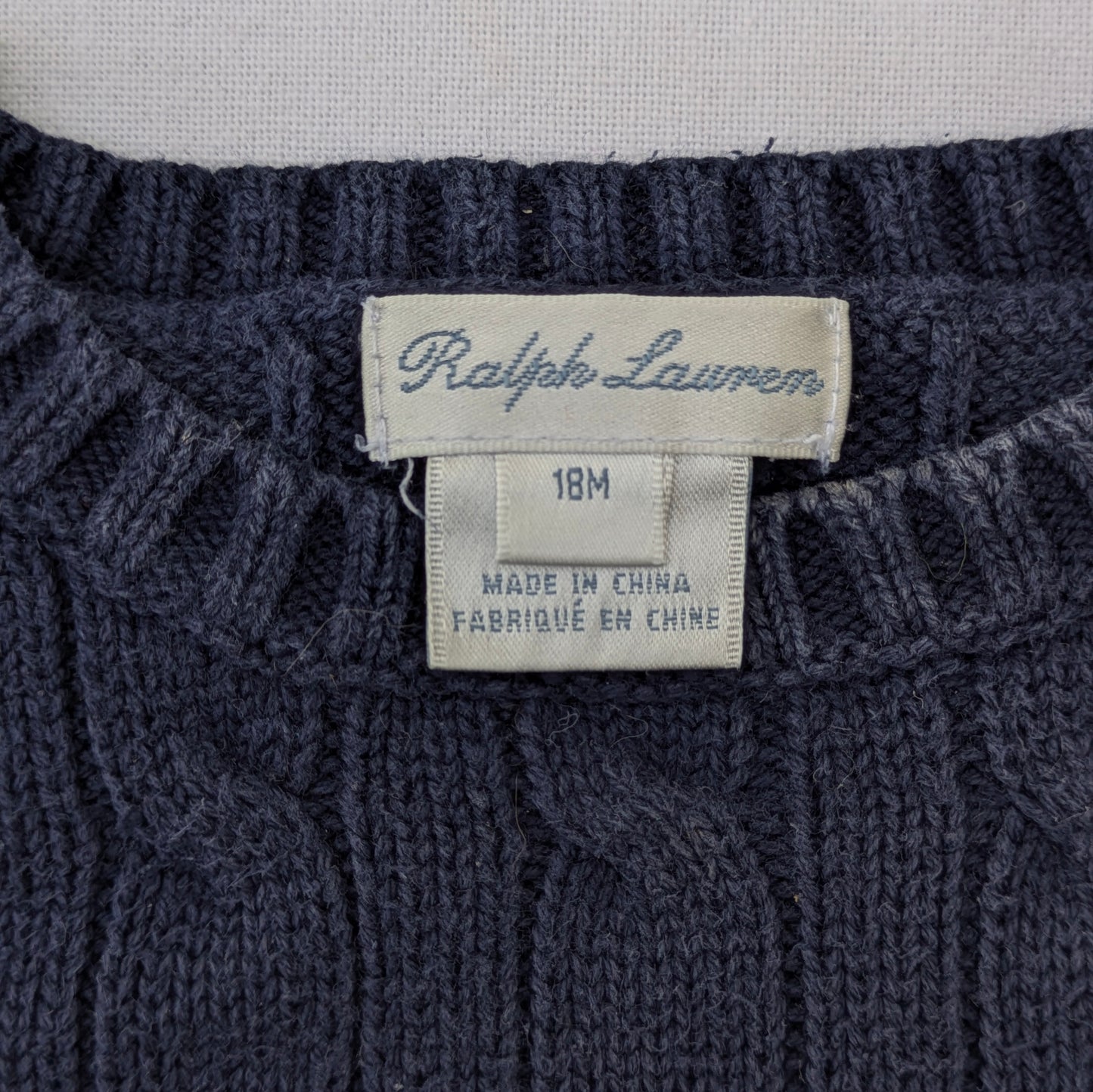 Ralph Lauren sweater - 18 mo