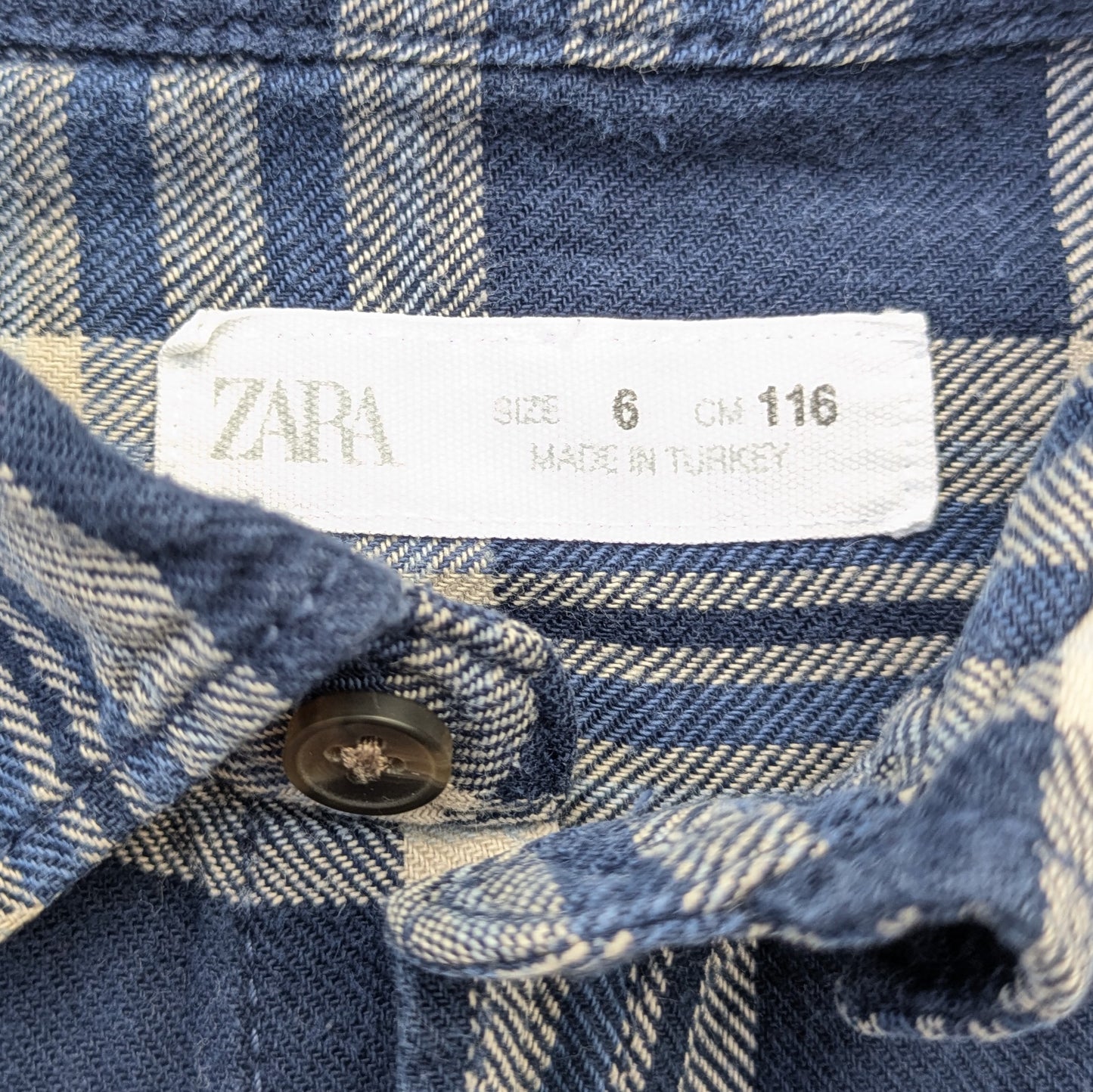 Zara shirt - 6 yrs / 116