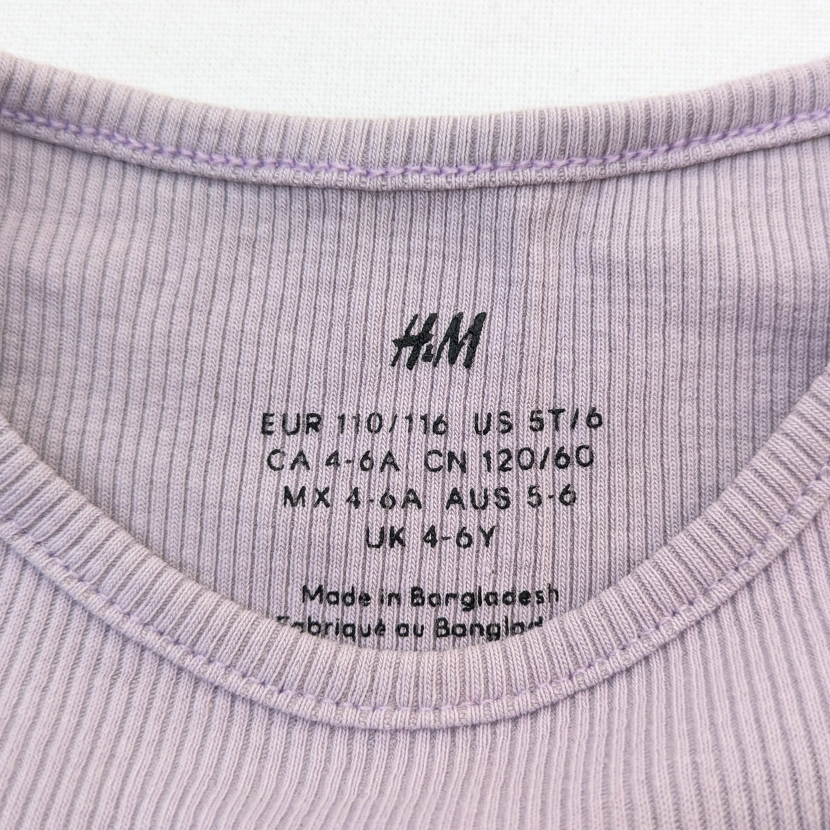 H&M cotton shirt - 5-6 yrs / 110-116