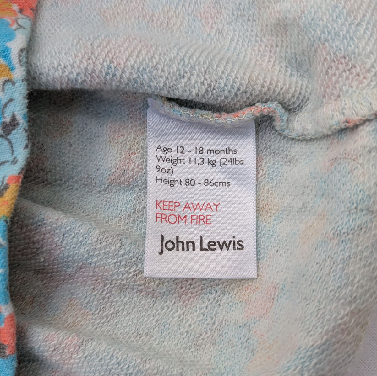 John Lewis cotton dress - 12-18 mo