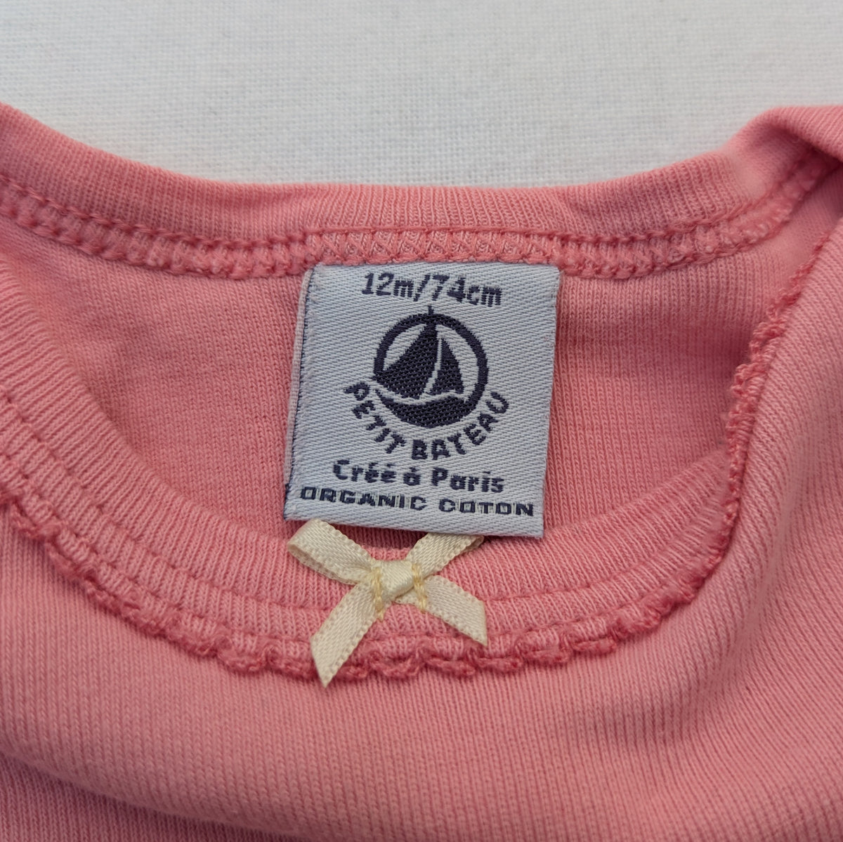 Petit Bateau onesie - 12 mo / 74cm