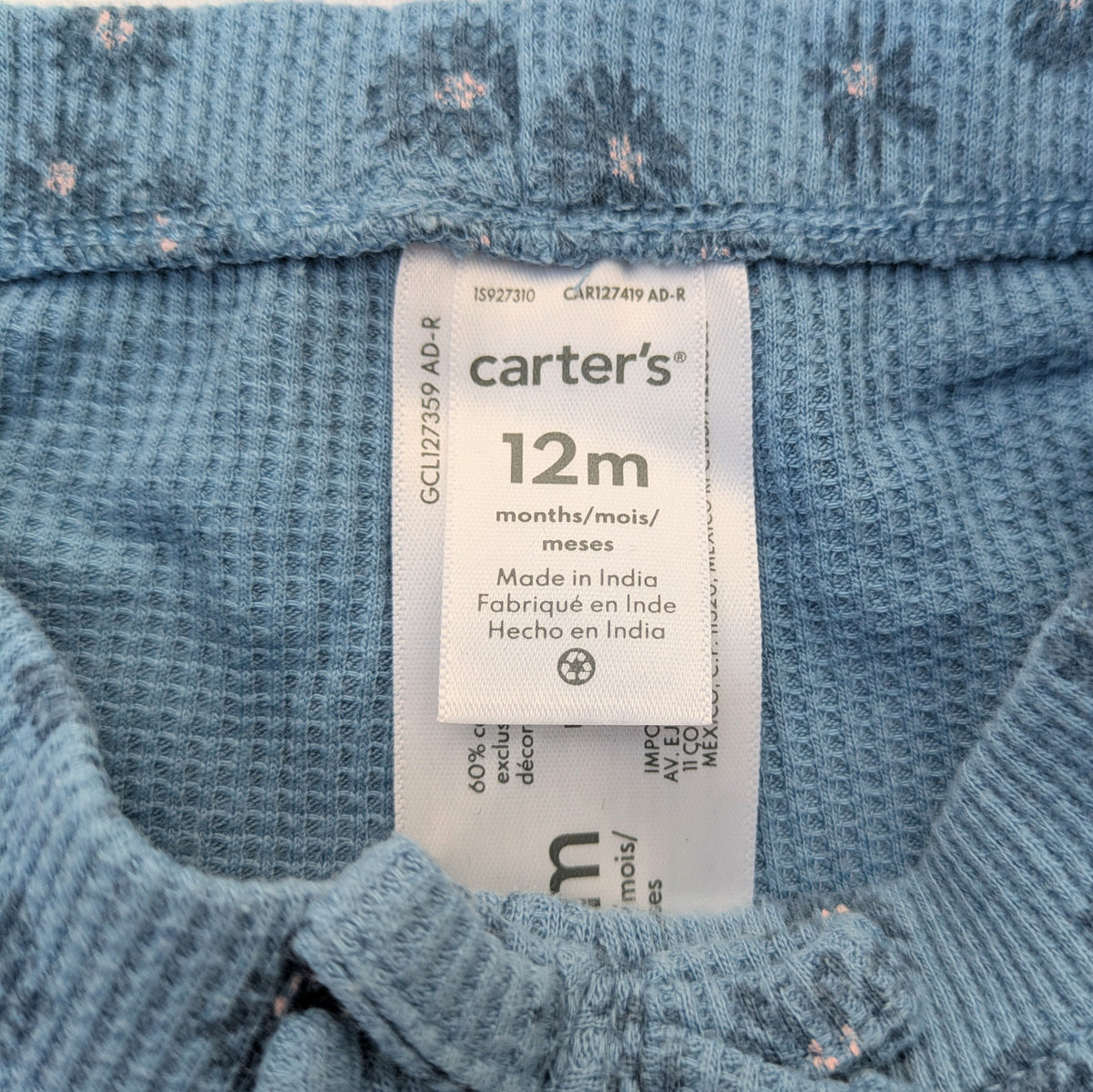 Carters leggings - 12 mo