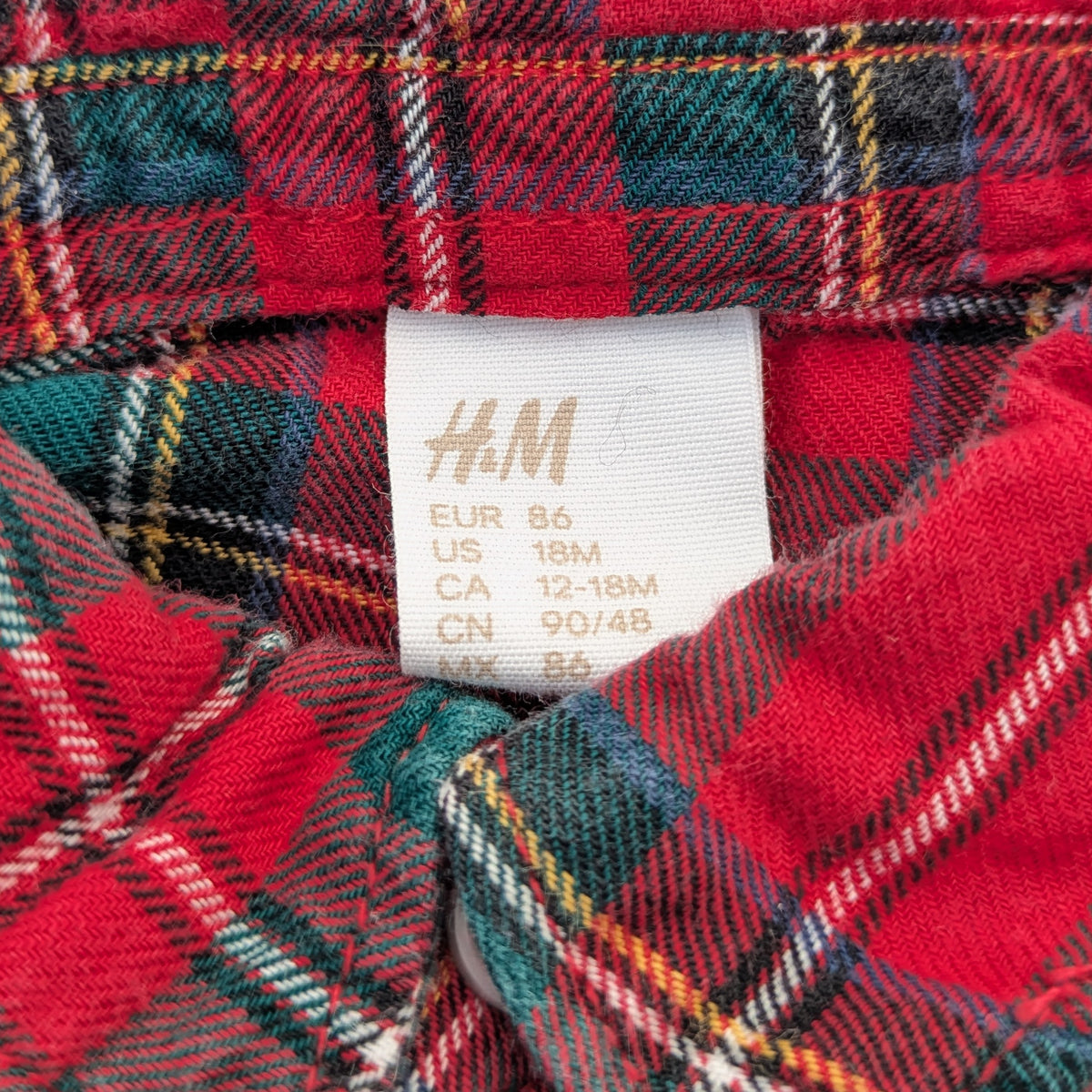 H&M shirt - 18 m / 86