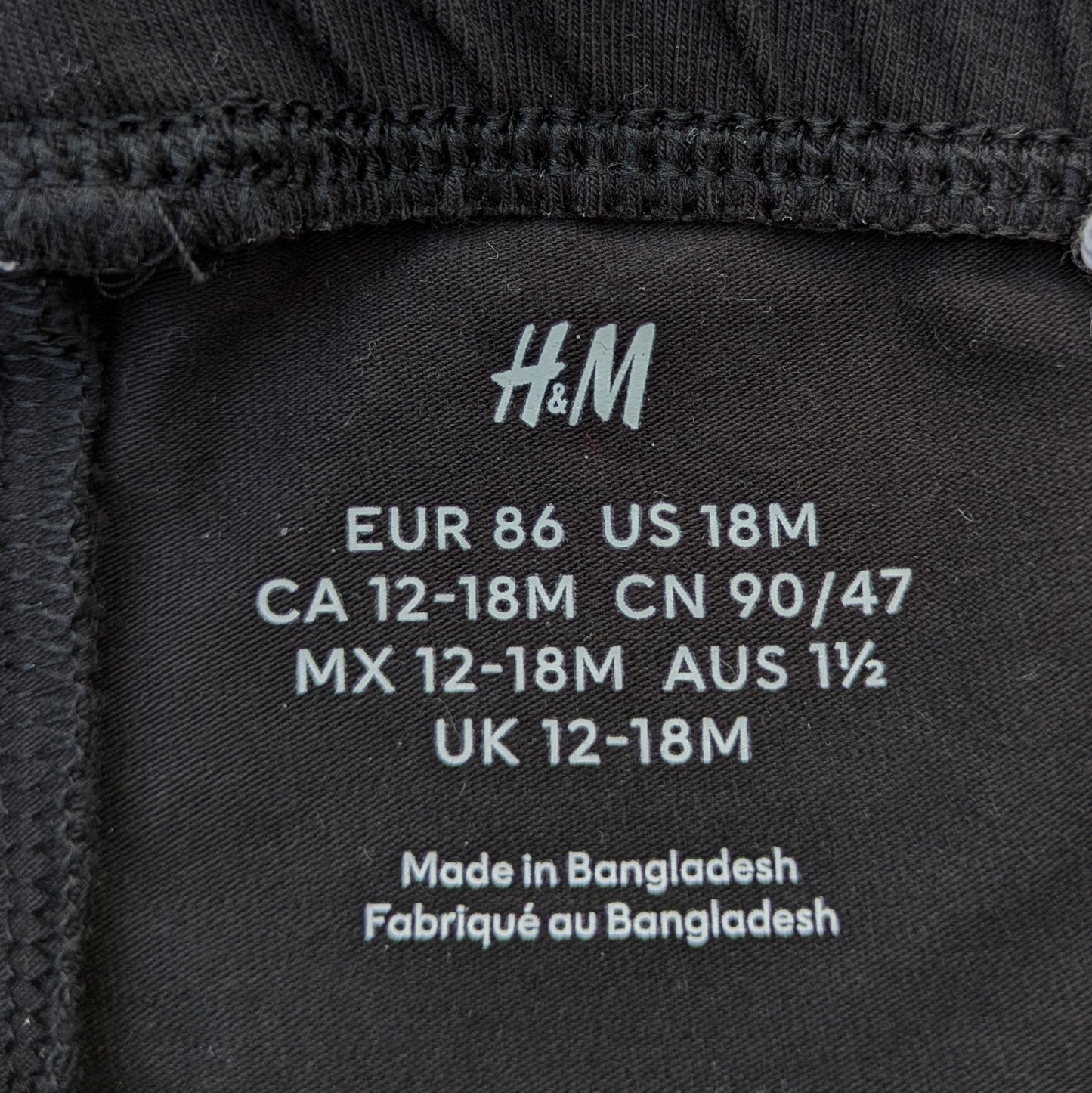 H&M cotton leggings - 18 mo / 86 cm